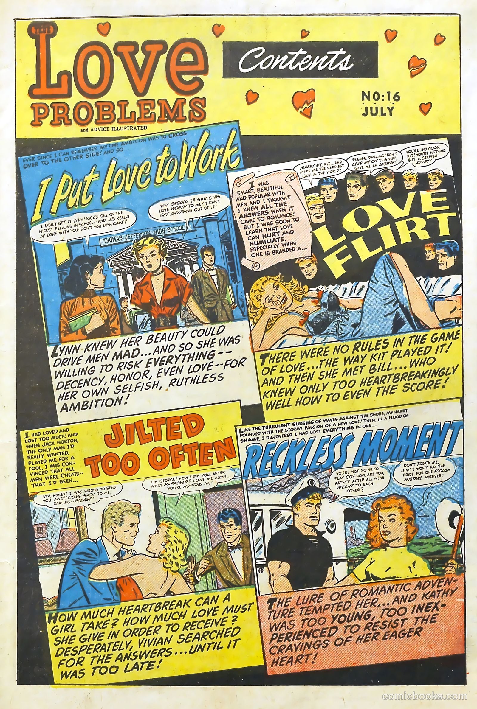 Love Illustrated #16 (1952) — page 3 of 36