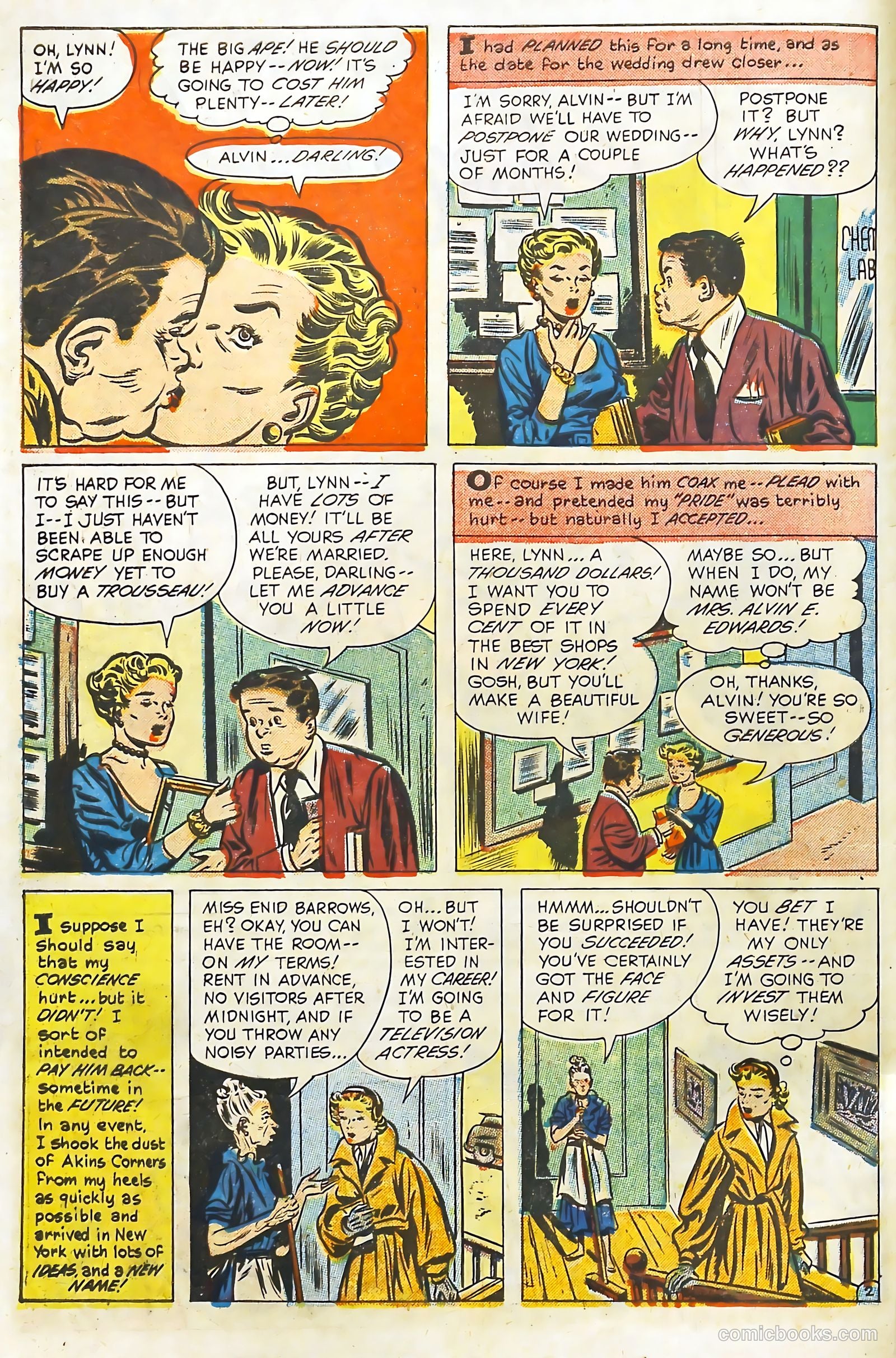 Love Illustrated #16 (1952) — page 6 of 36