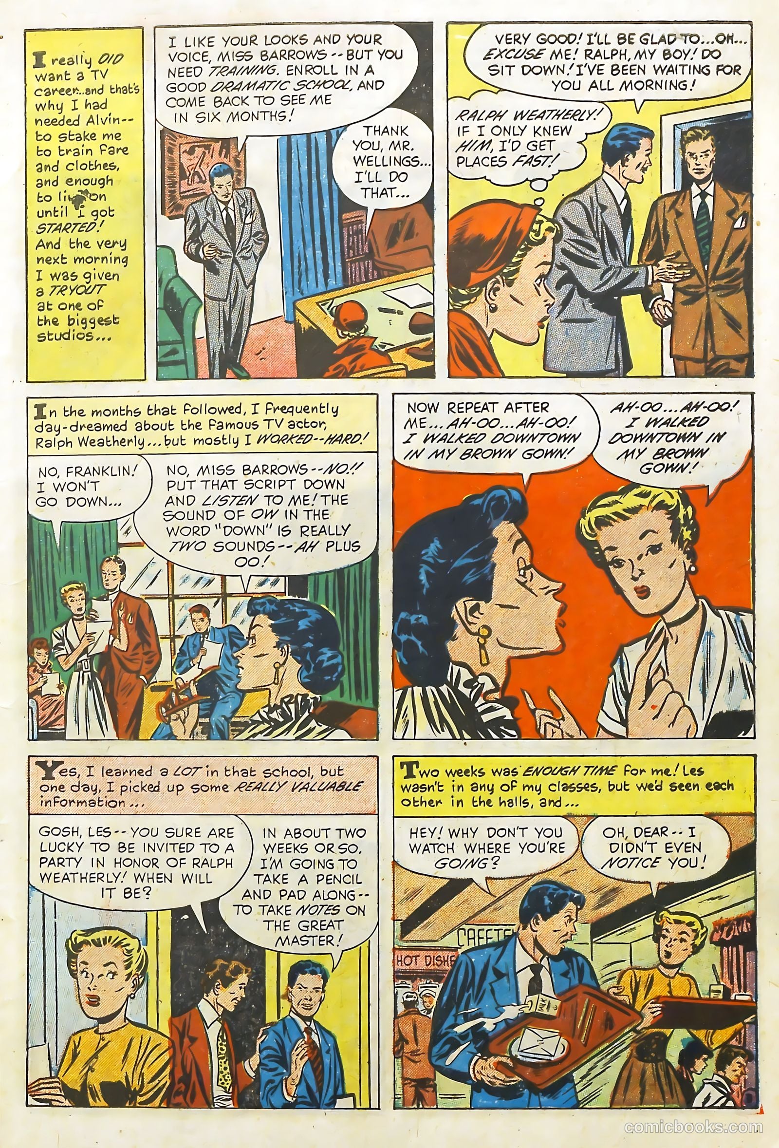 Love Illustrated #16 (1952) — page 7 of 36