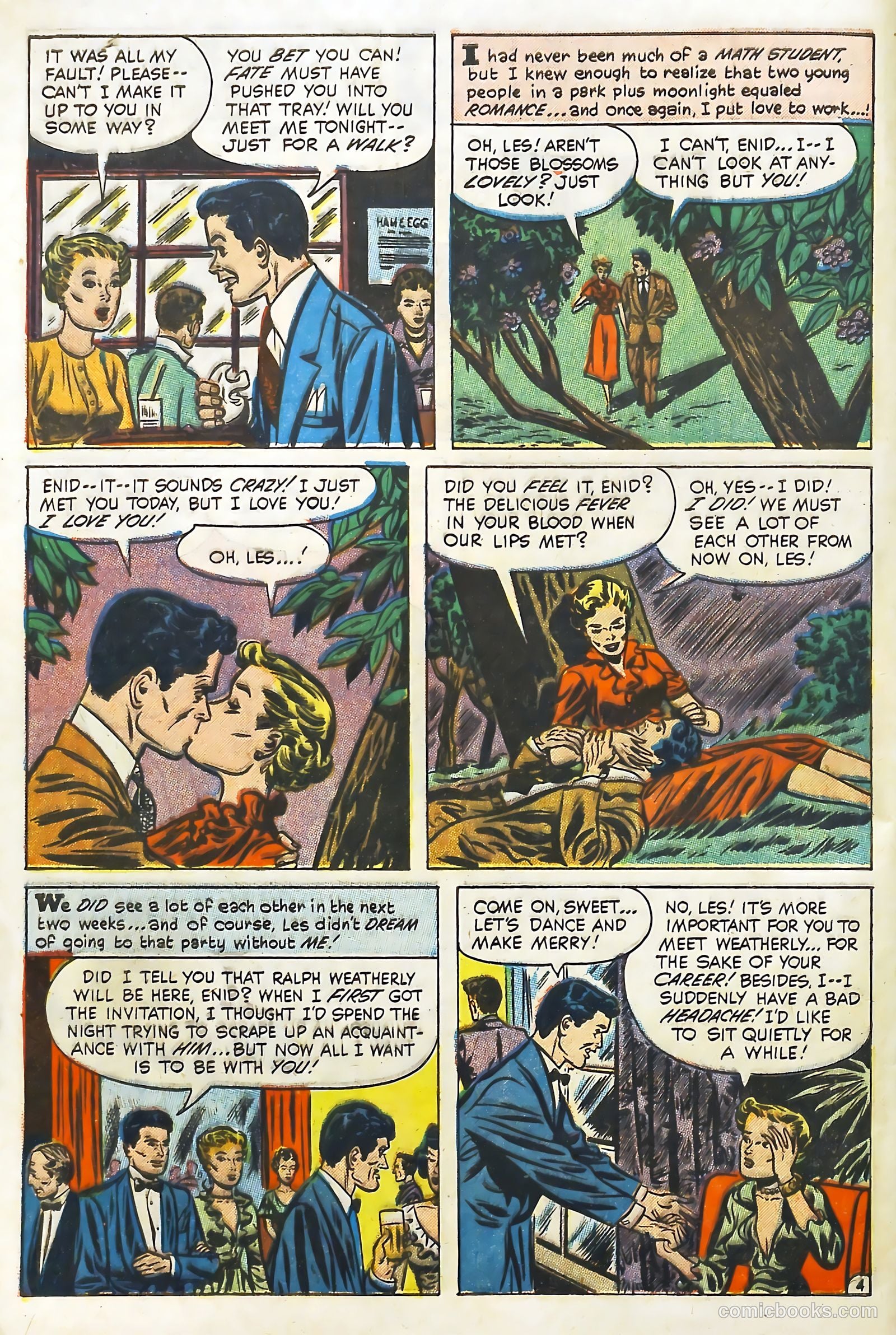 Love Illustrated #16 (1952) — page 8 of 36