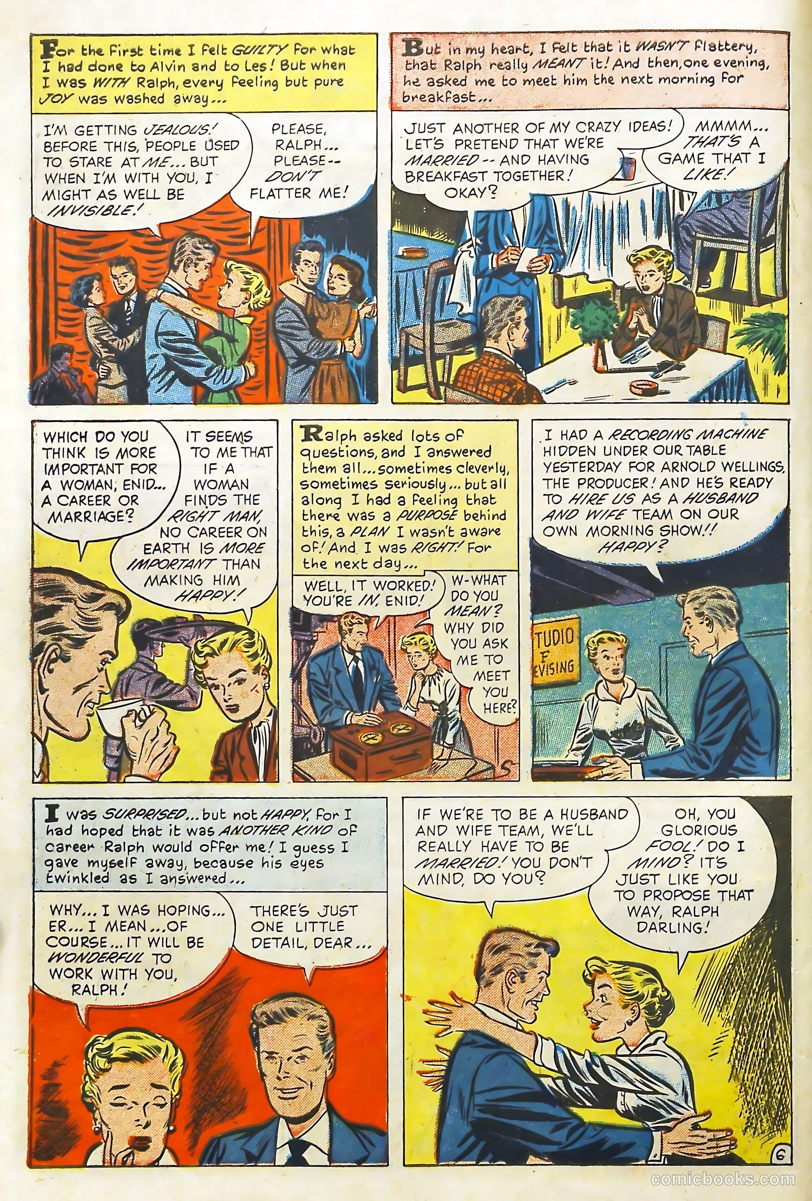 Love Illustrated #16 (1952) — page 10 of 36