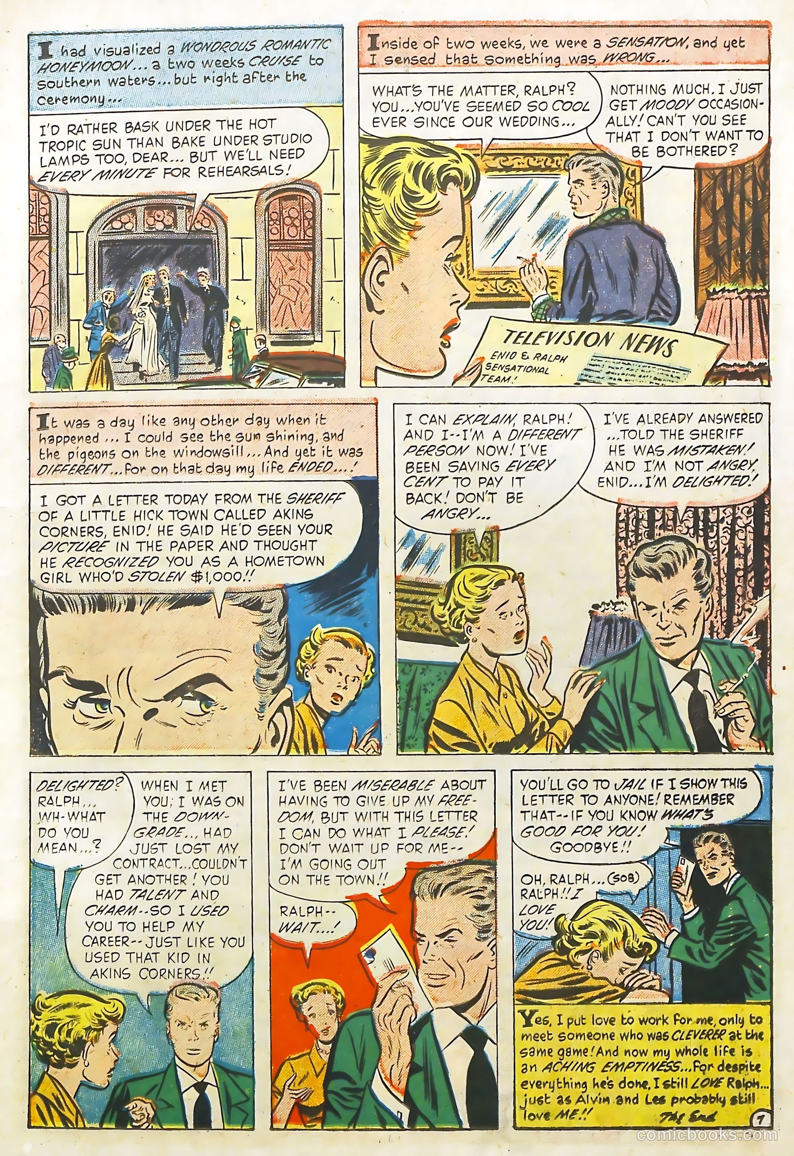 Love Illustrated #16 (1952) — page 11 of 36