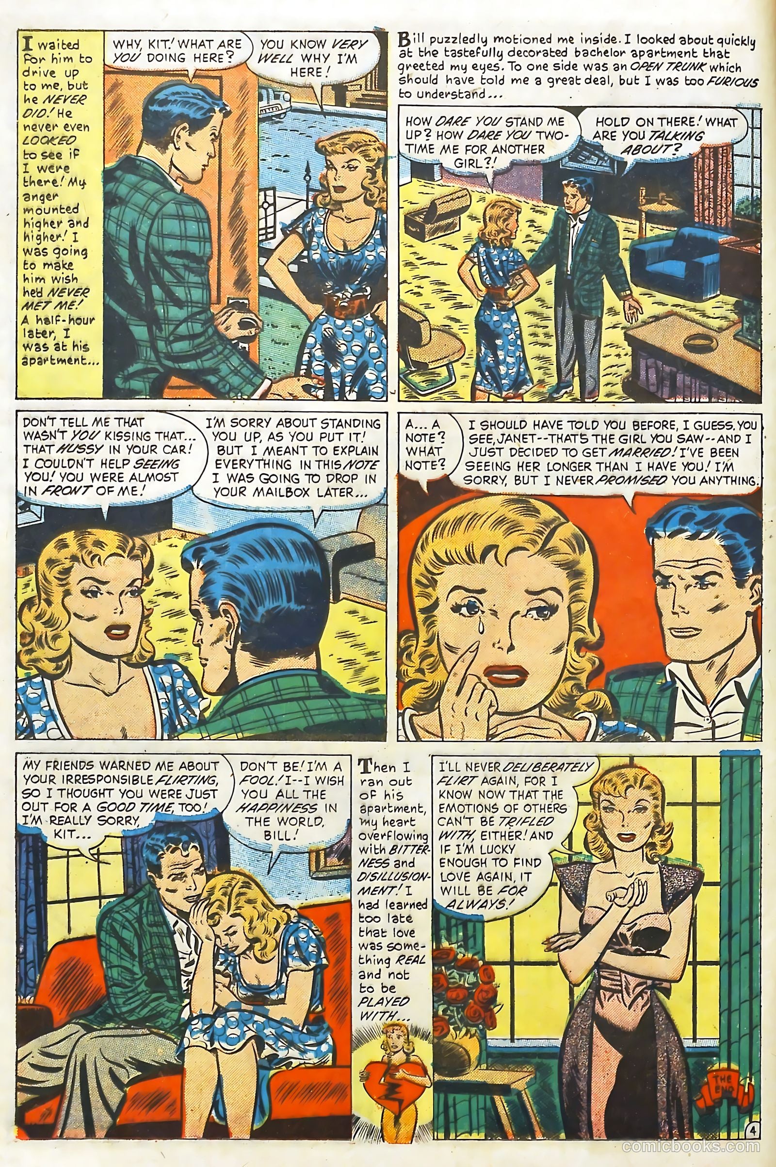 Love Illustrated #16 (1952) — page 16 of 36