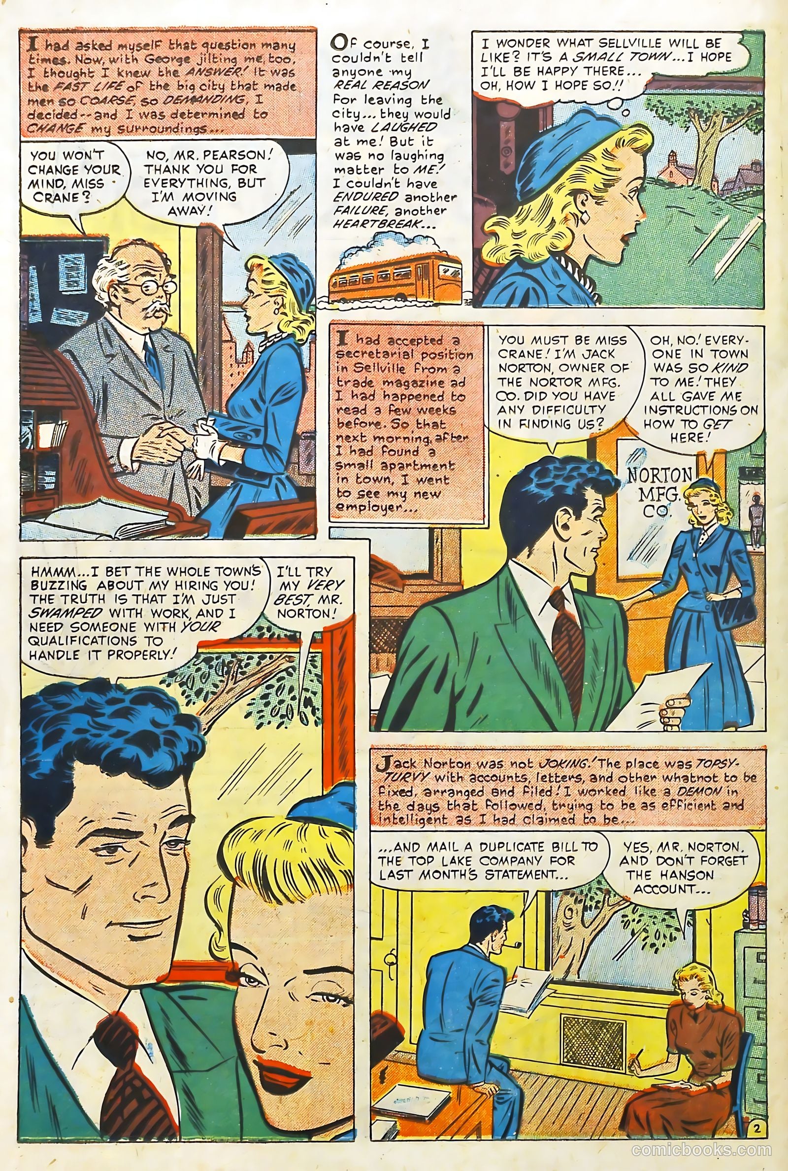 Love Illustrated #16 (1952) — page 22 of 36