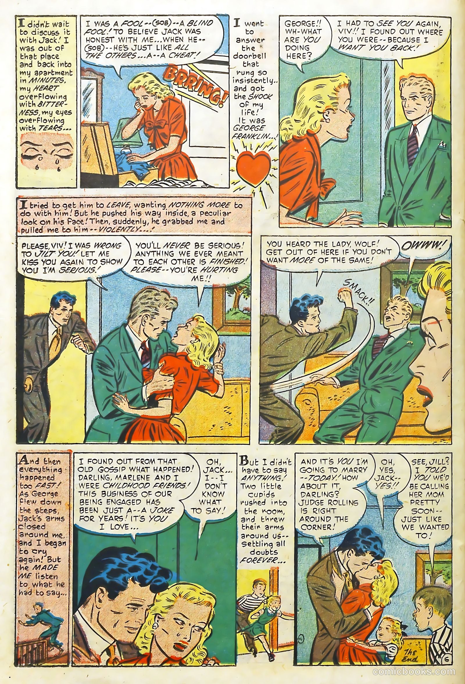 Love Illustrated #16 (1952) — page 26 of 36