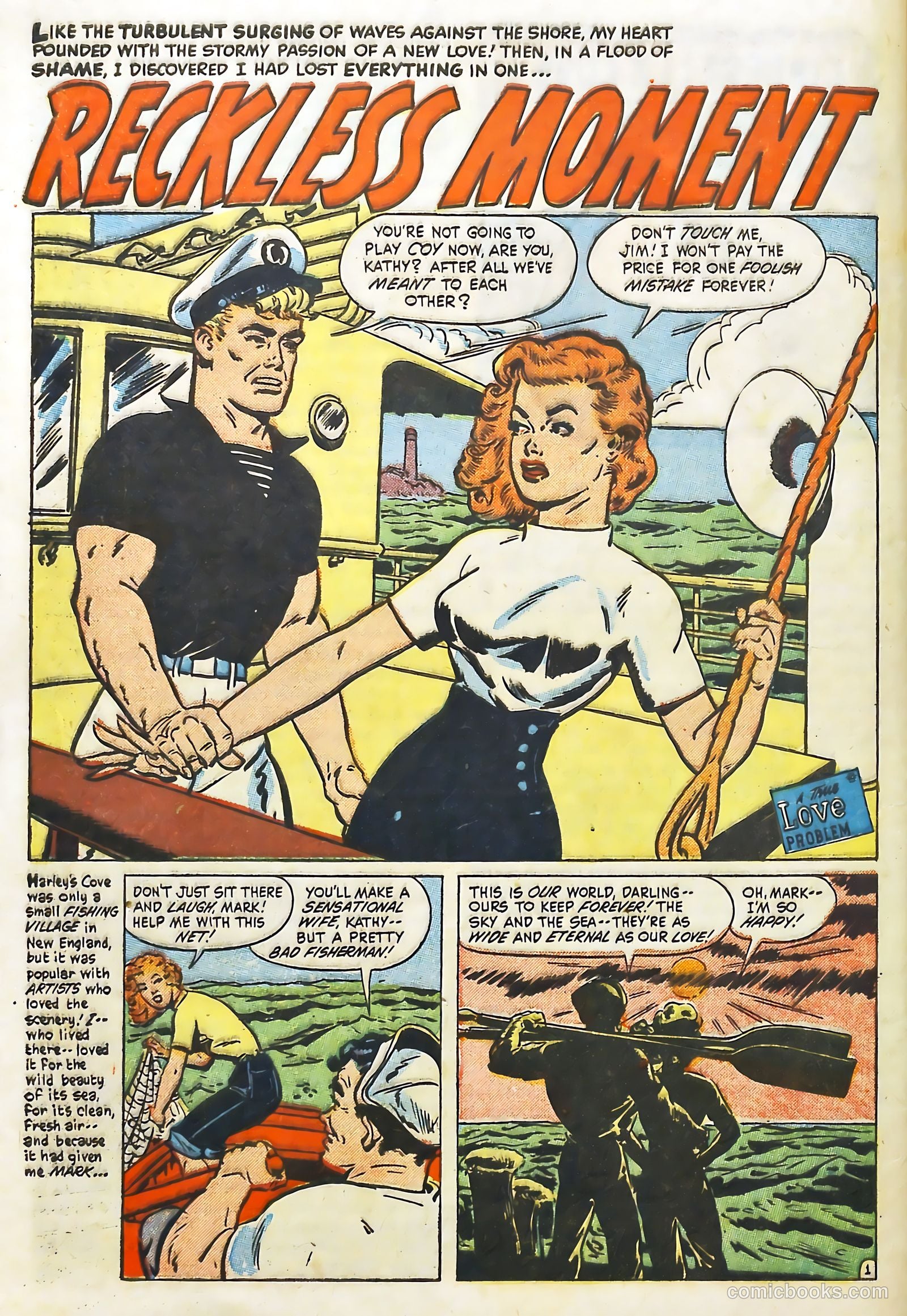 Love Illustrated #16 (1952) — page 28 of 36