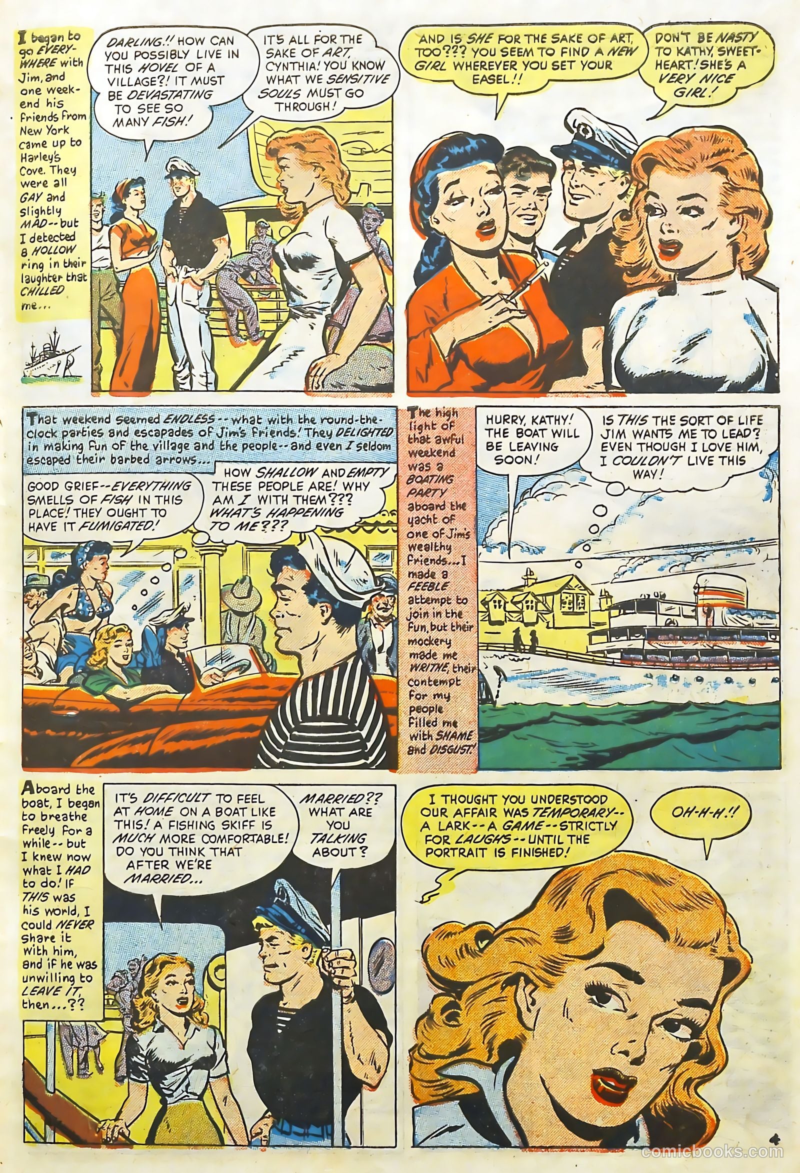 Love Illustrated #16 (1952) — page 31 of 36