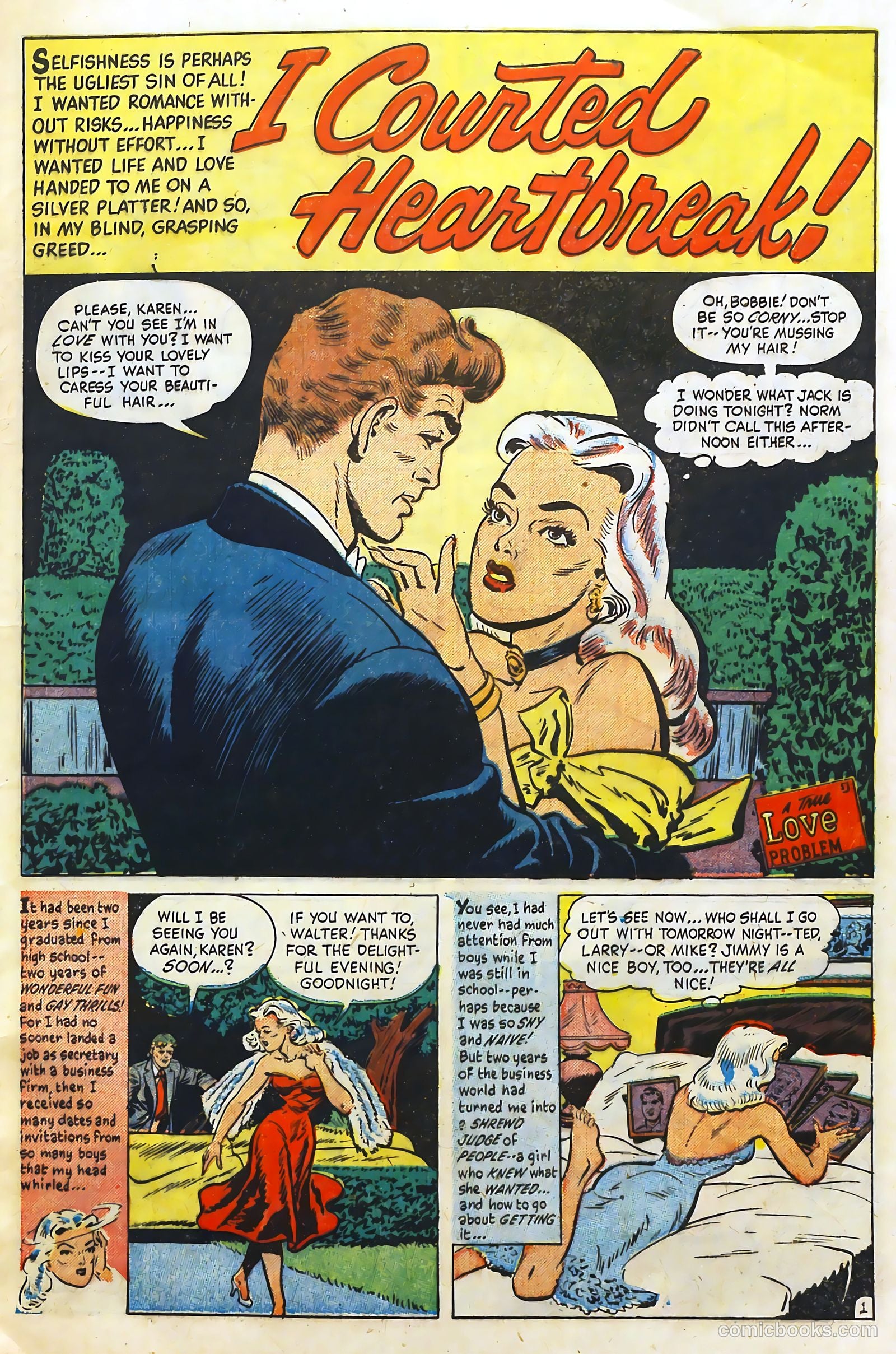 Love Illustrated #17 (1952) — page 6 of 37