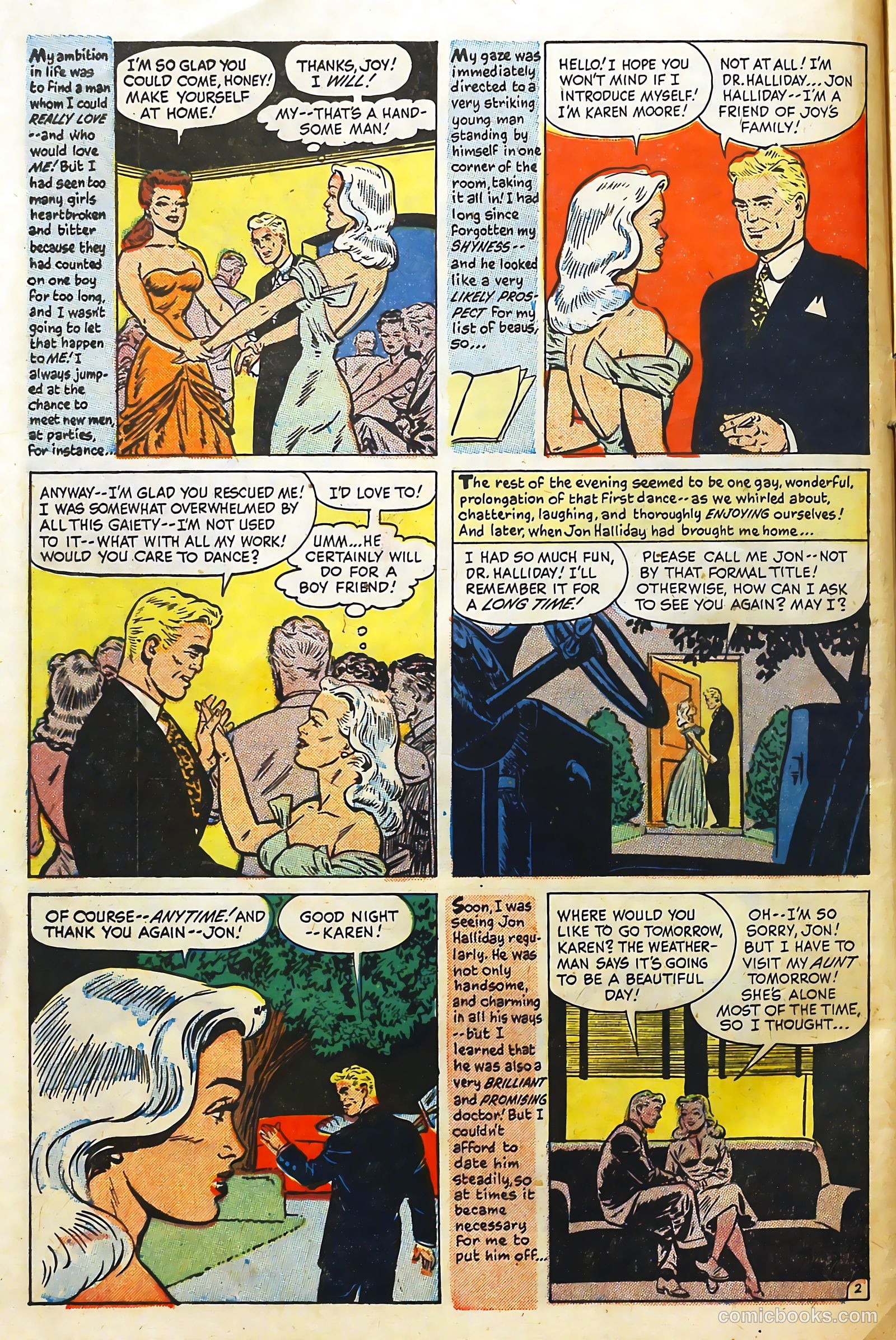 Love Illustrated #17 (1952) — page 7 of 37