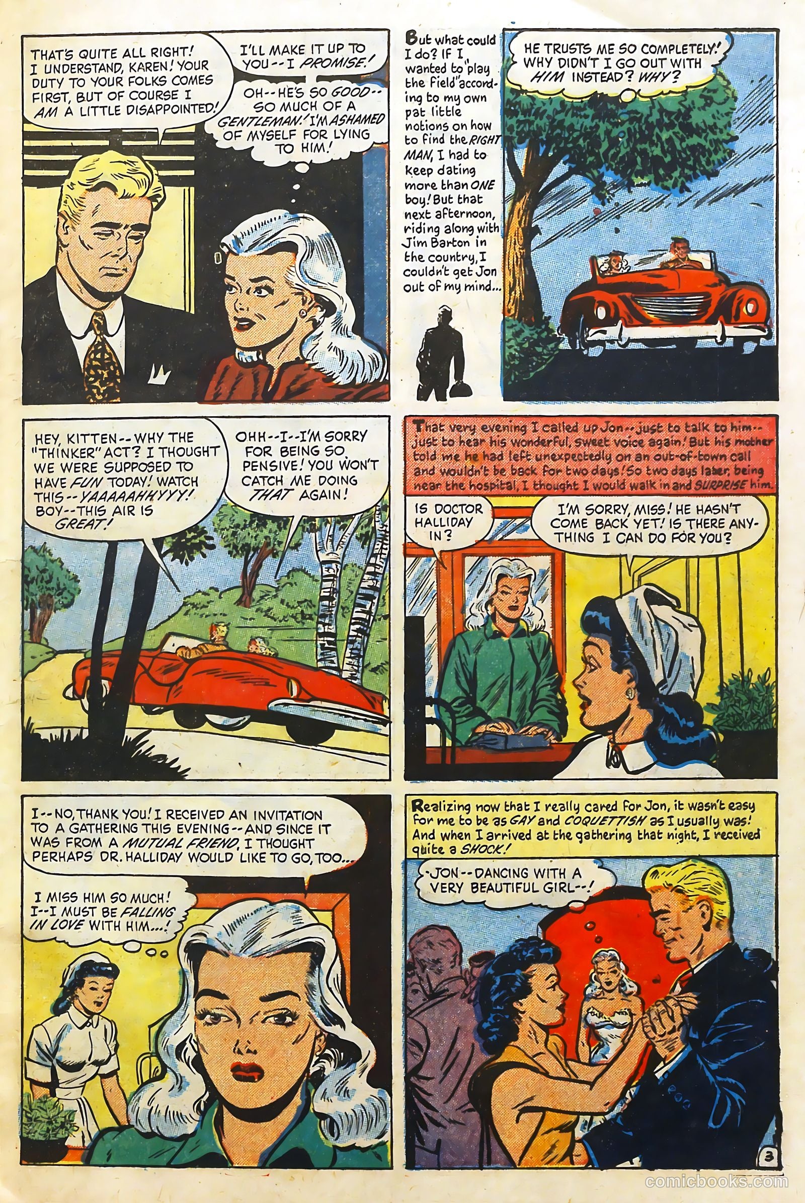 Love Illustrated #17 (1952) — page 8 of 37