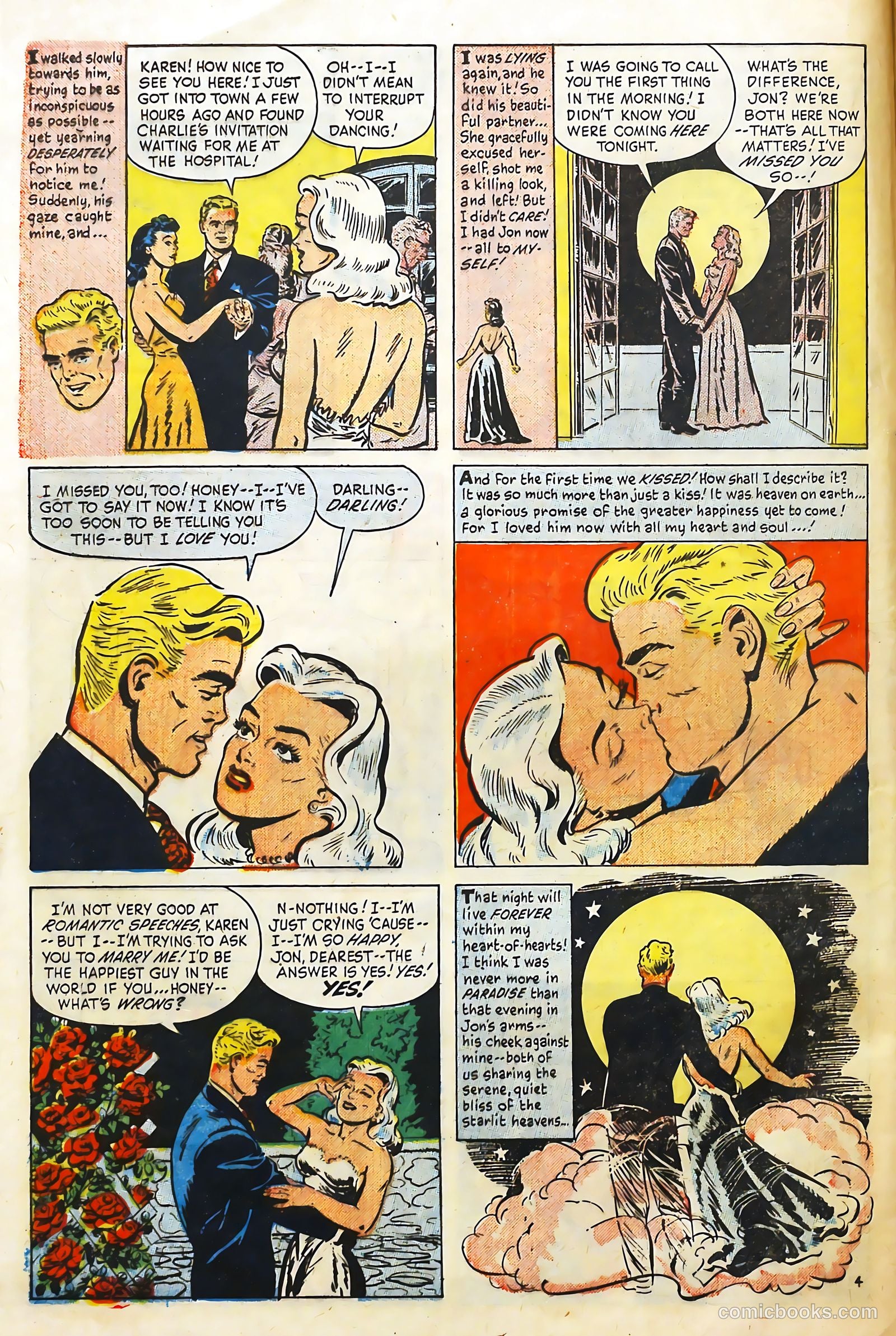 Love Illustrated #17 (1952) — page 9 of 37