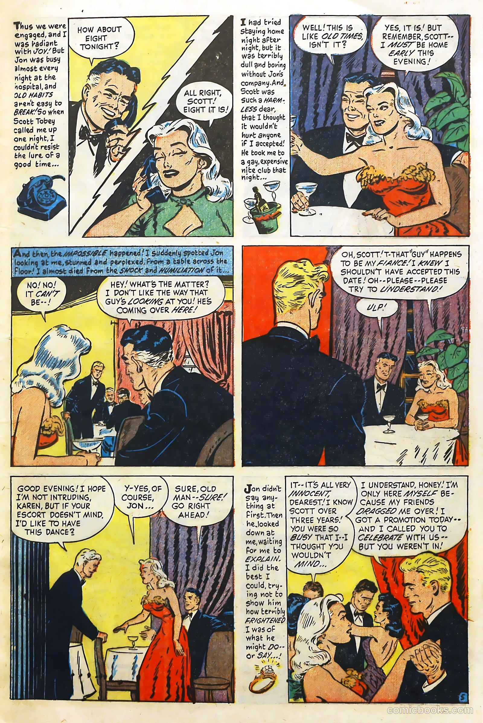Love Illustrated #17 (1952) — page 10 of 37