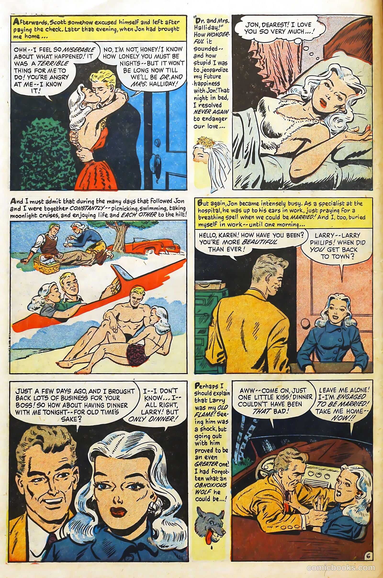 Love Illustrated #17 (1952) — page 11 of 37