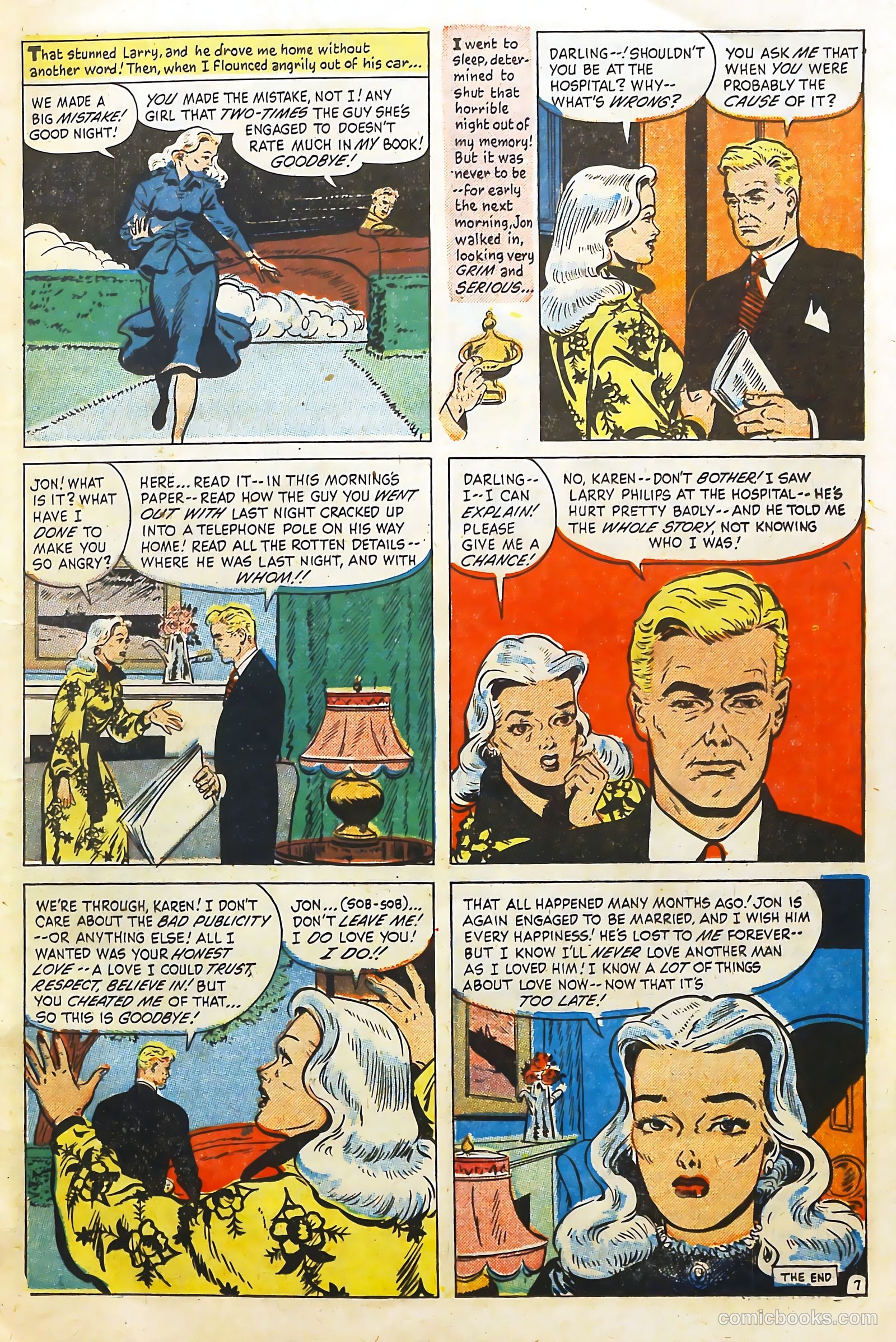 Love Illustrated #17 (1952) — page 12 of 37