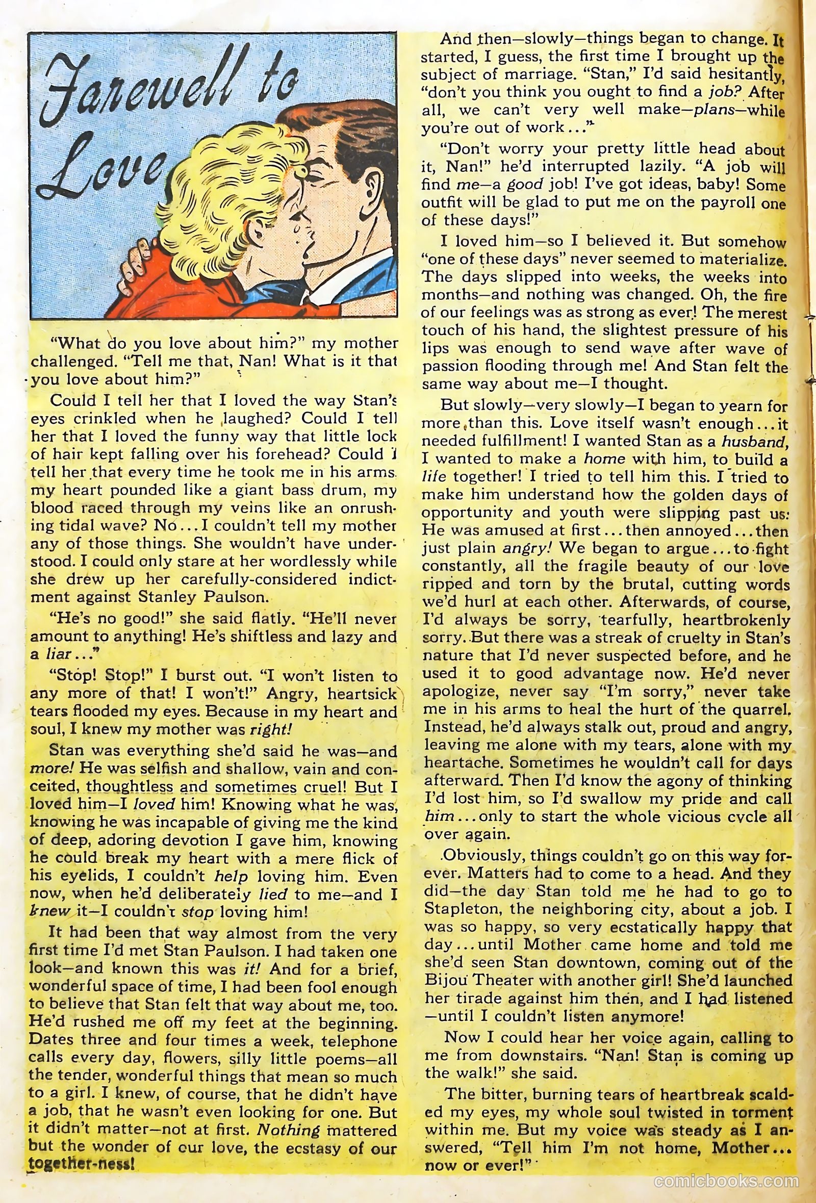 Love Illustrated #17 (1952) — page 13 of 37