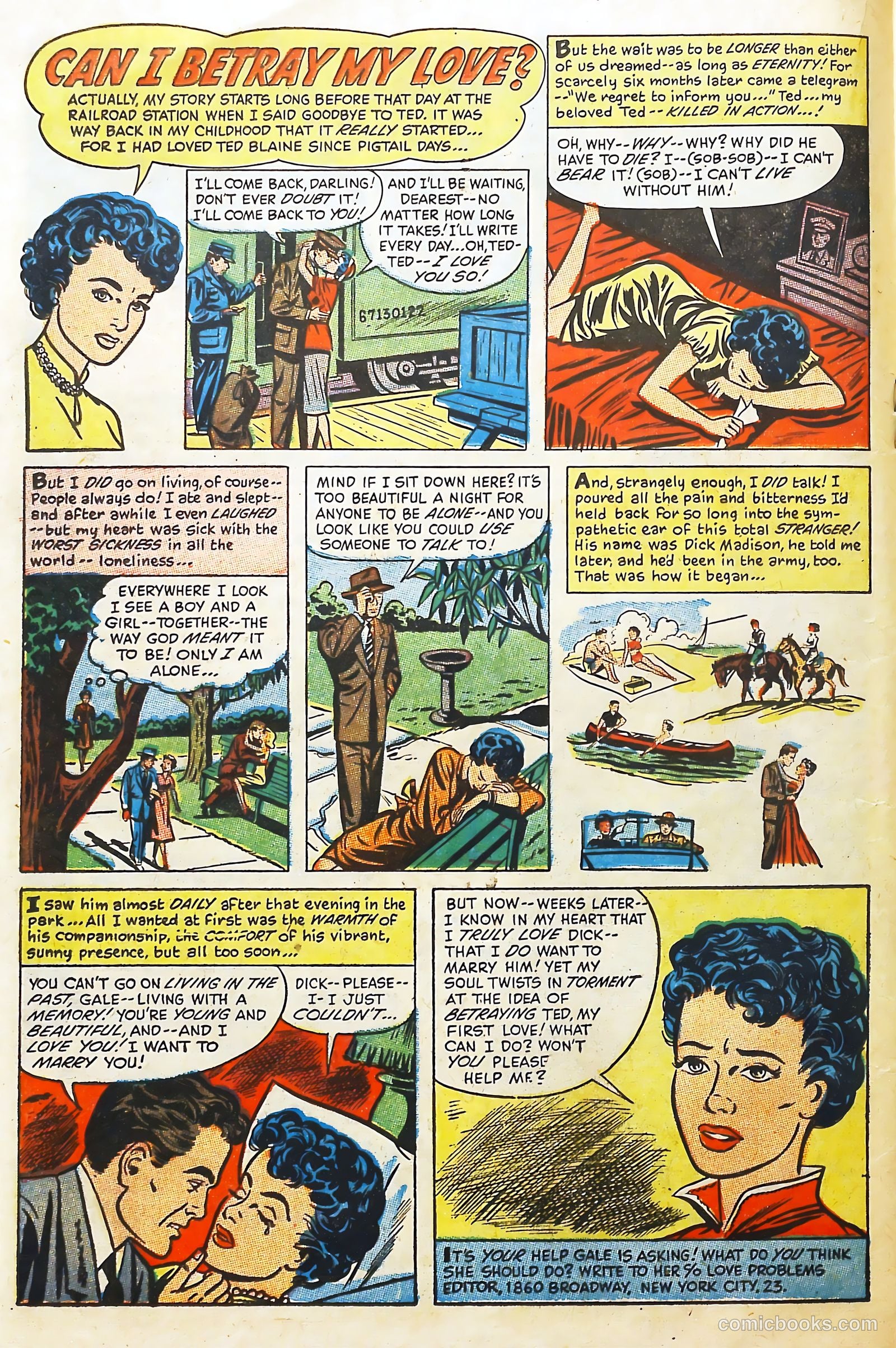 Love Illustrated #17 (1952) — page 19 of 37