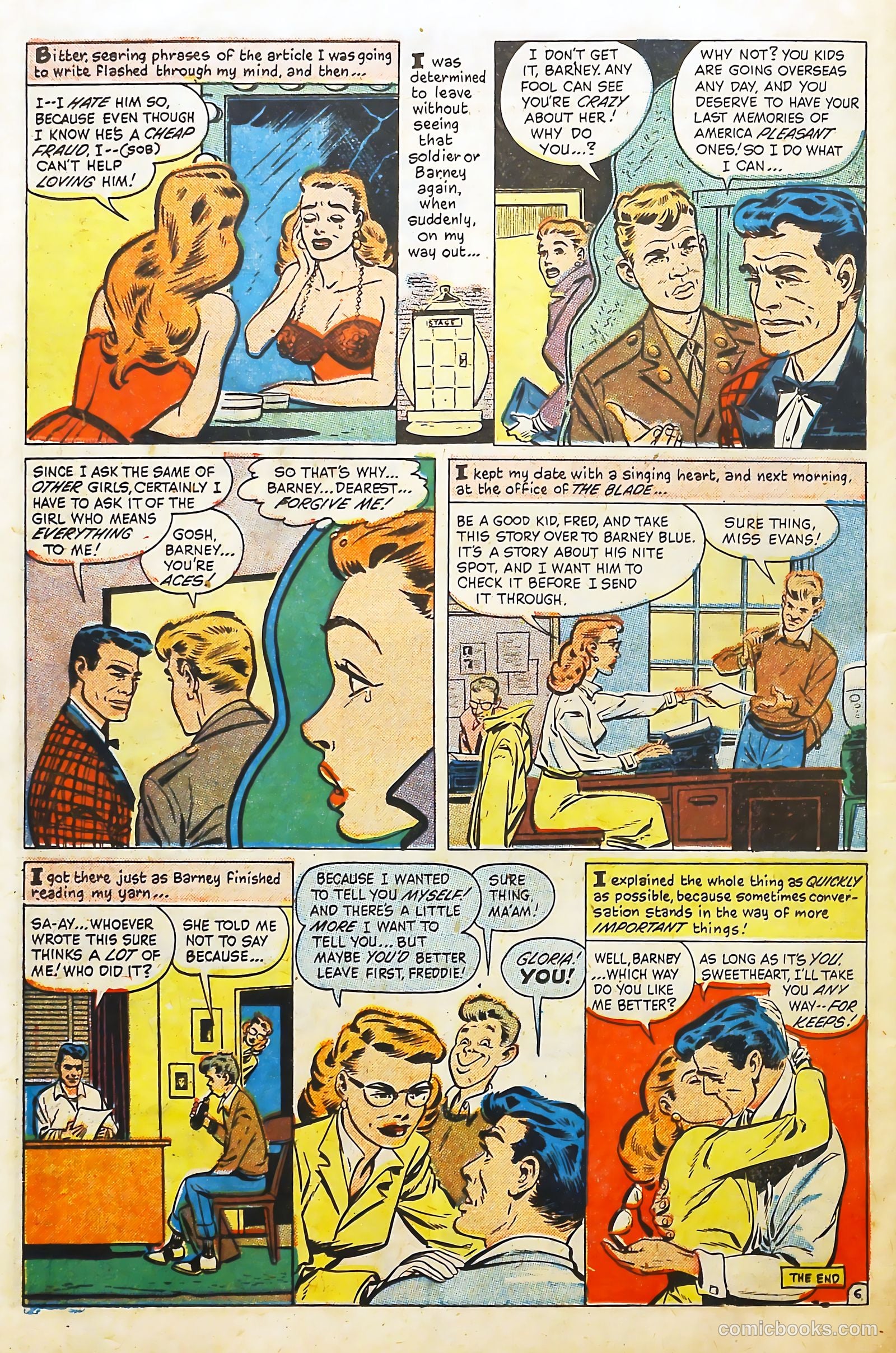 Love Illustrated #17 (1952) — page 27 of 37