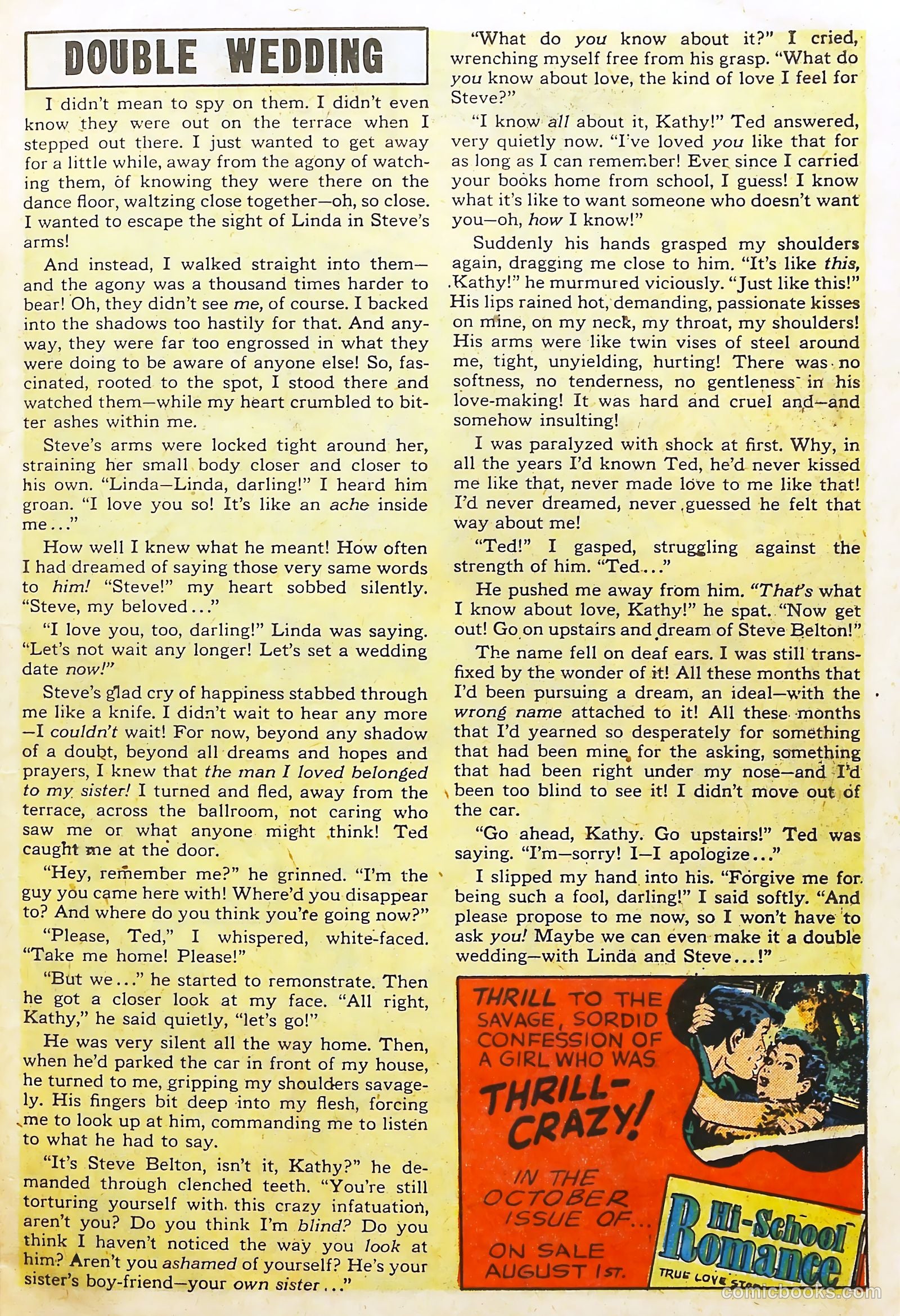 Love Illustrated #17 (1952) — page 28 of 37