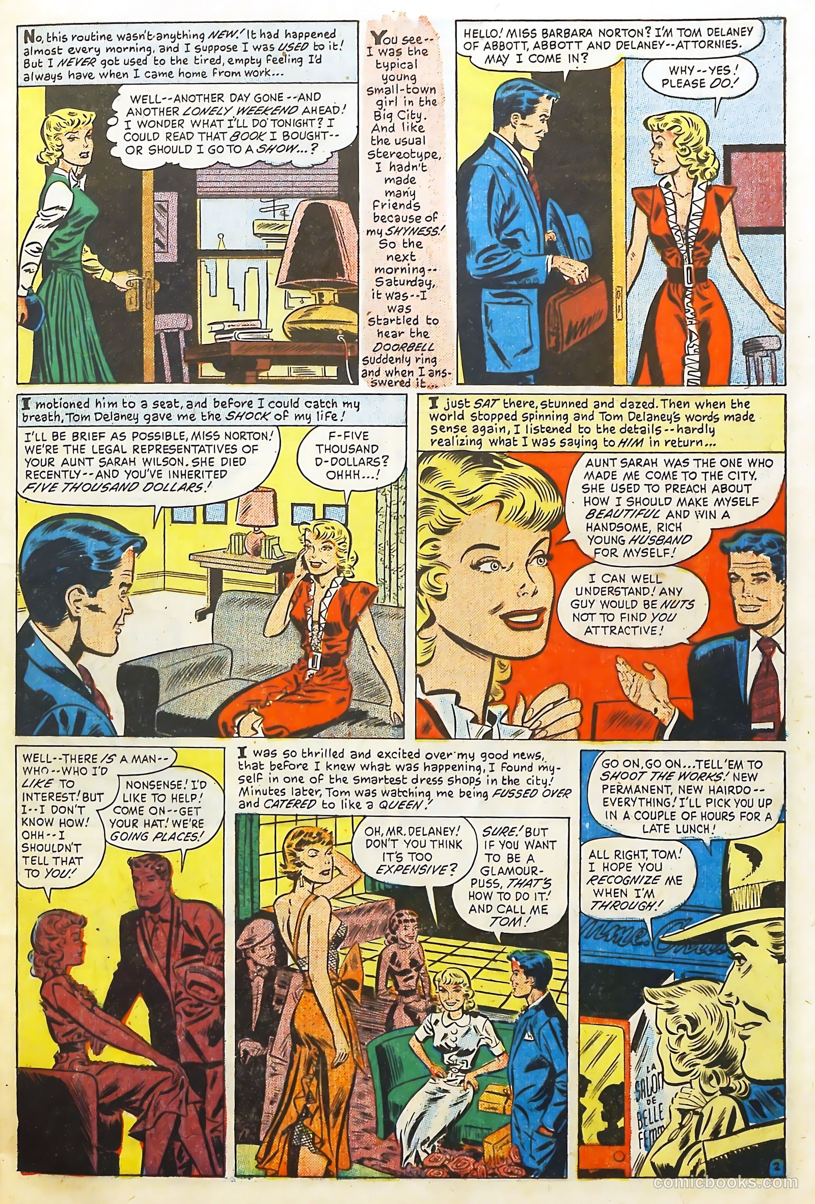 Love Illustrated #17 (1952) — page 30 of 37