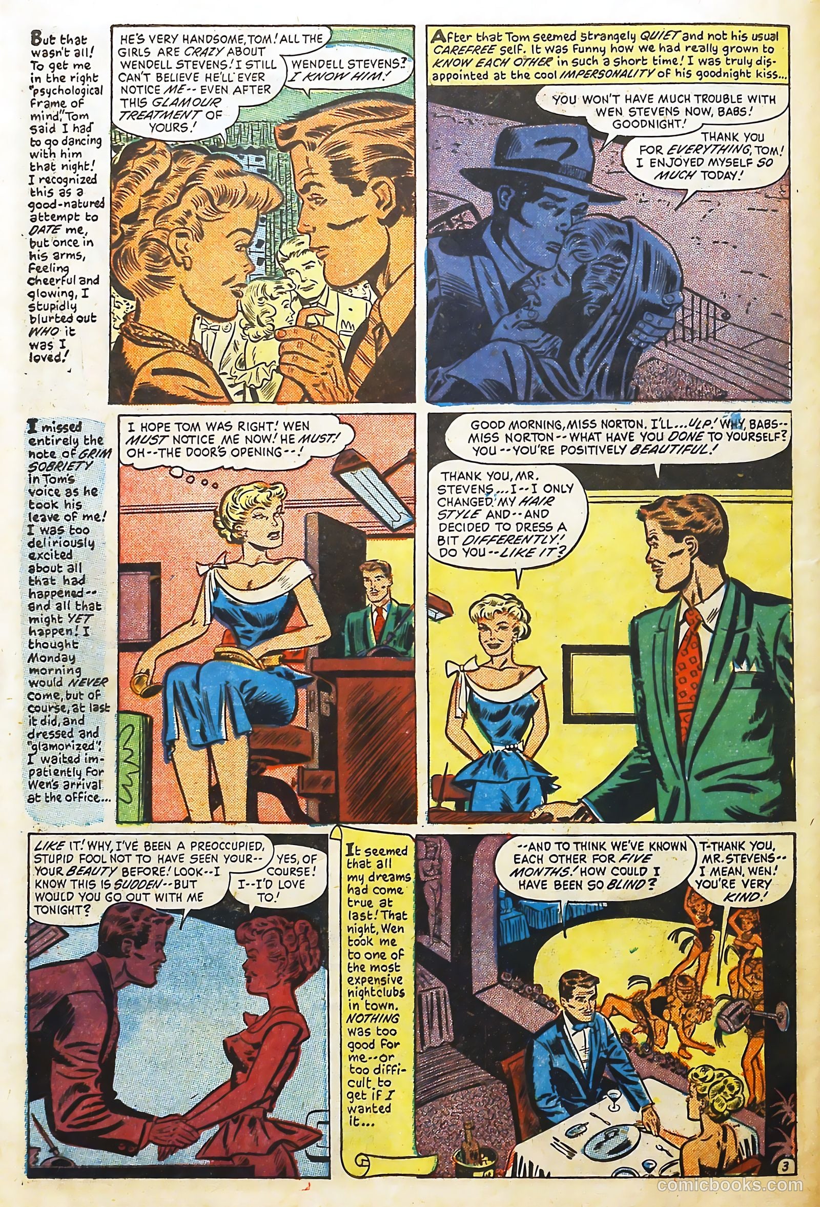 Love Illustrated #17 (1952) — page 31 of 37