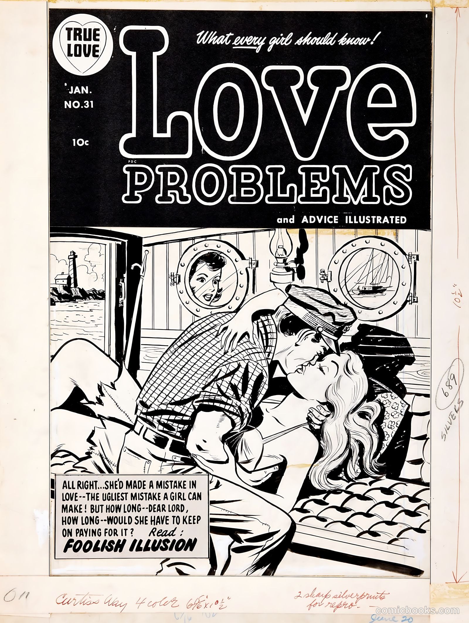 Love Illustrated #18 (1952) — page 2 of 37