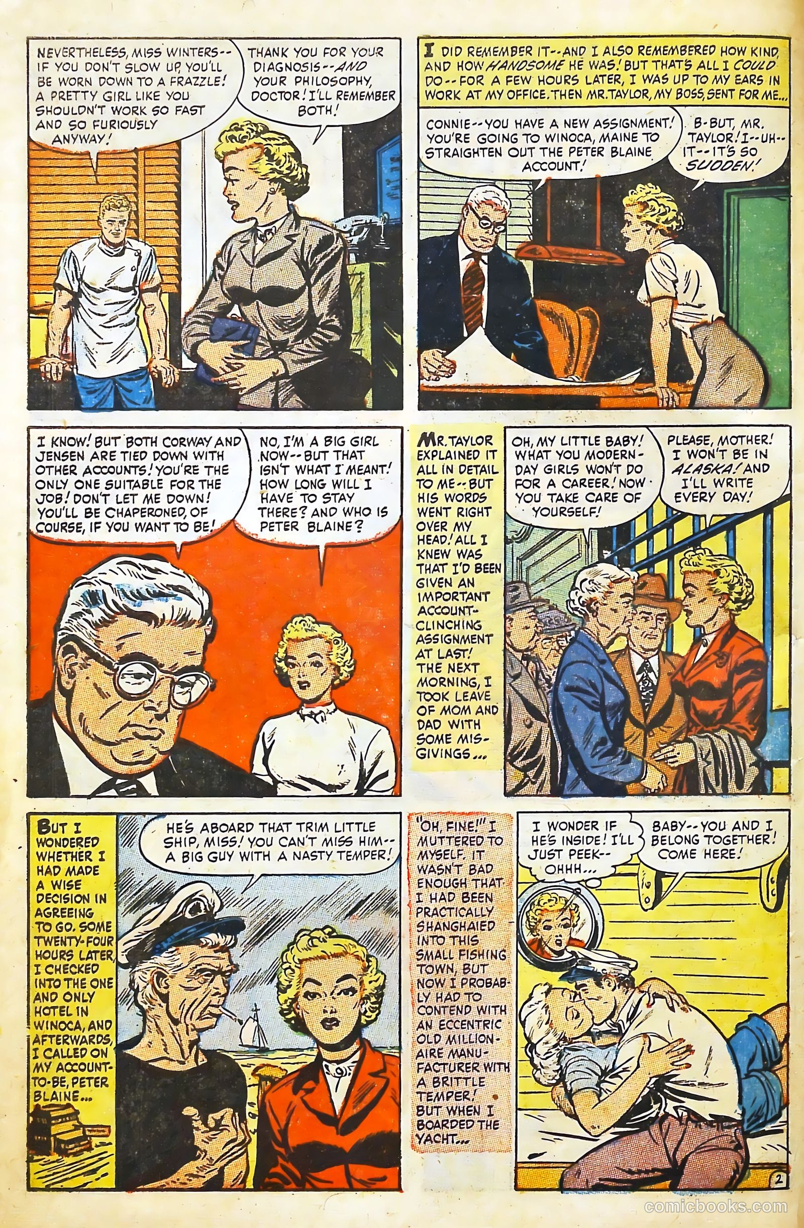 Love Illustrated #18 (1952) — page 7 of 37
