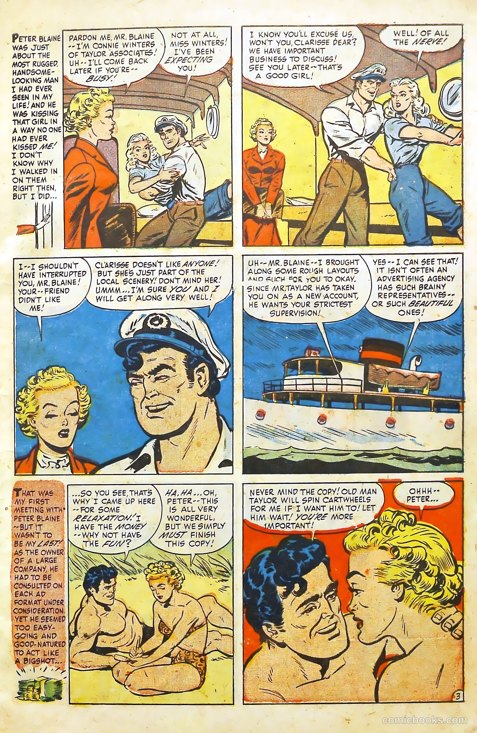 Love Illustrated #18 (1952) — page 8 of 37