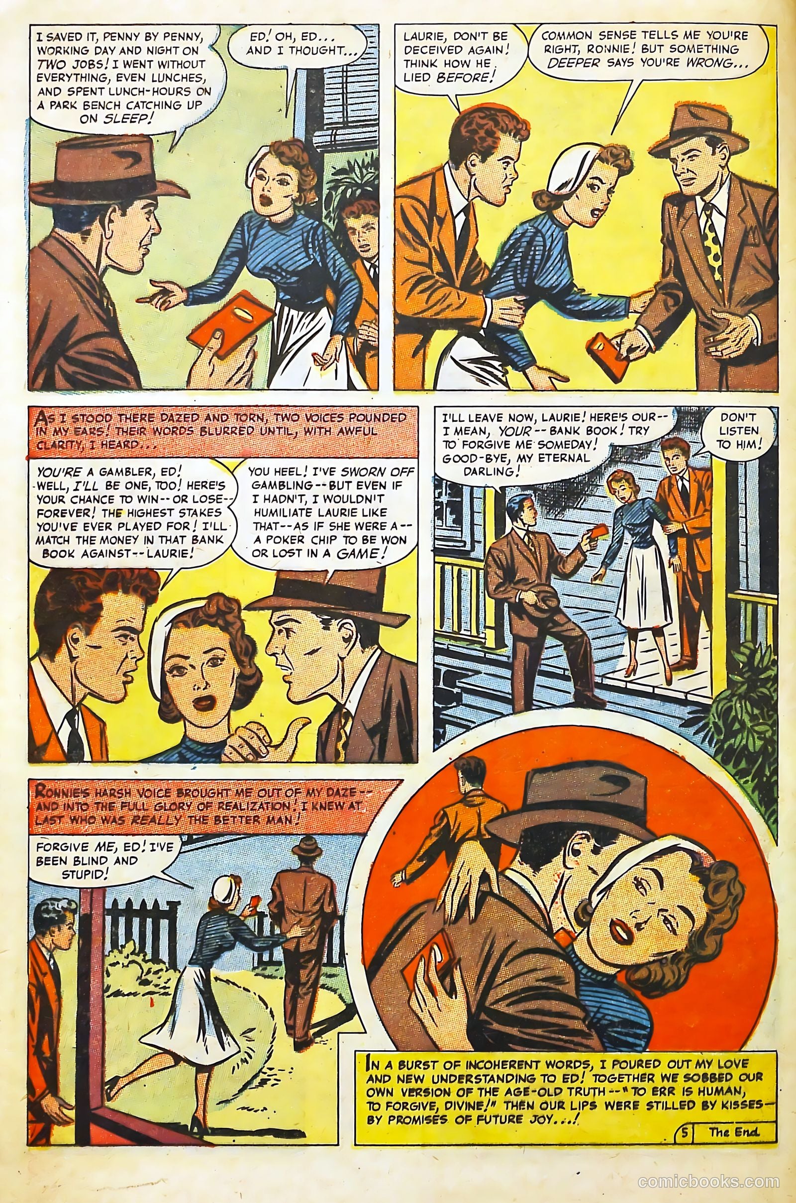 Love Illustrated #18 (1952) — page 17 of 37