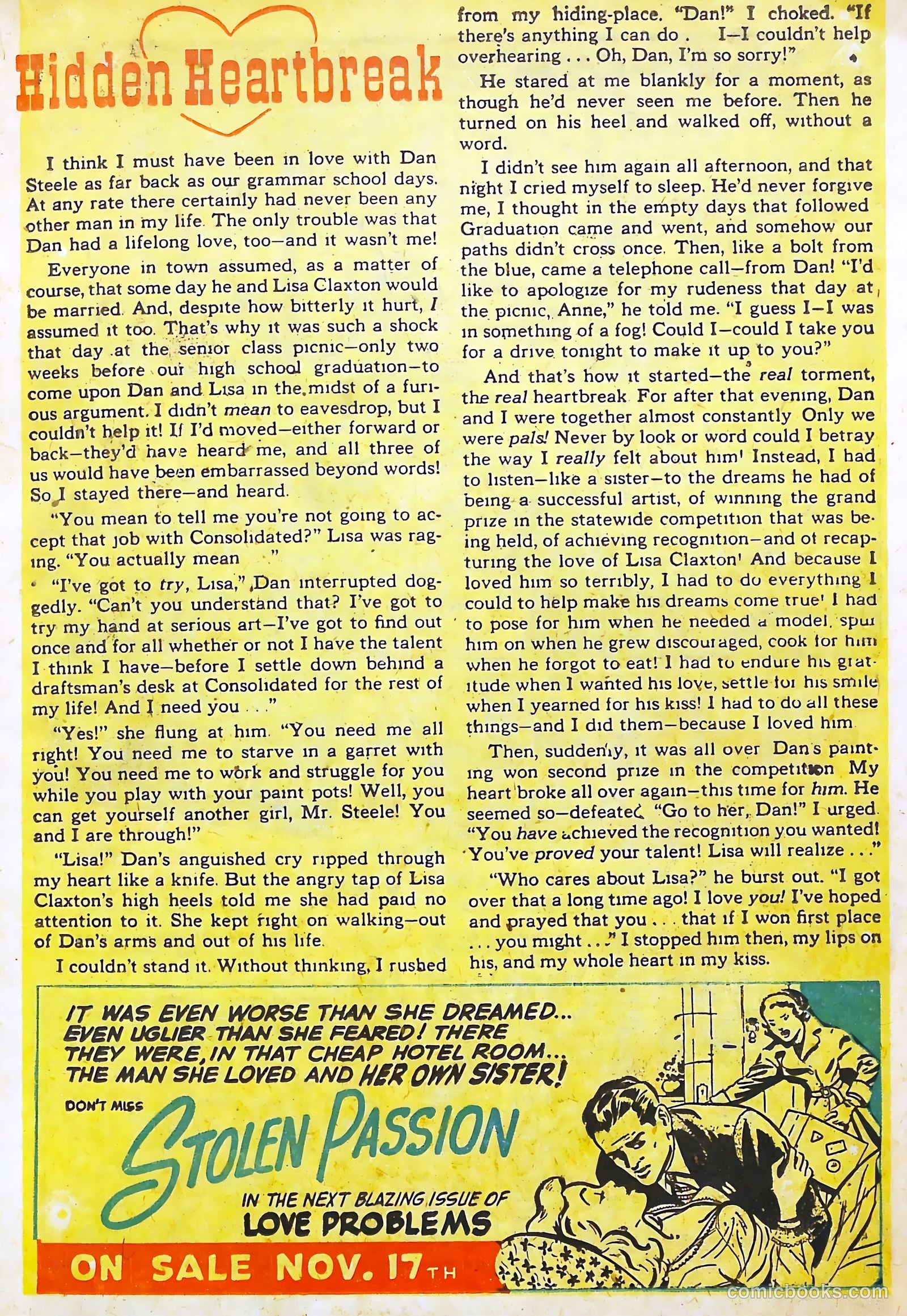 Love Illustrated #18 (1952) — page 20 of 37