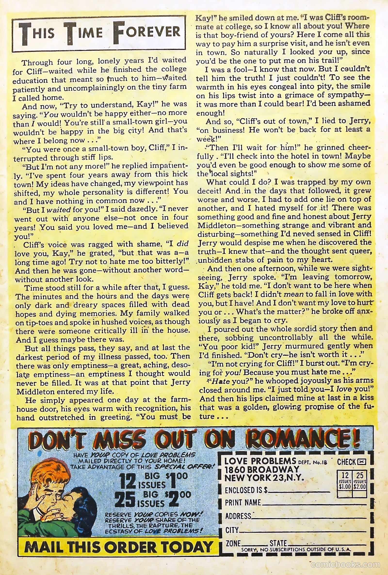 Love Illustrated #18 (1952) — page 28 of 37