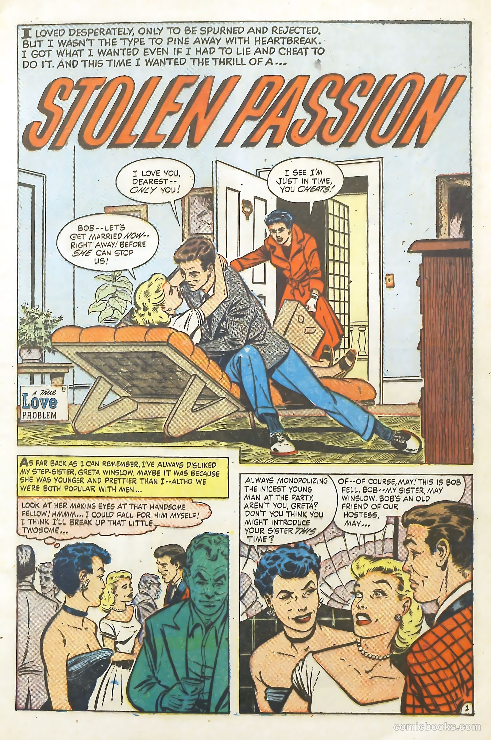 Love Illustrated #19 (1953) — page 5 of 36