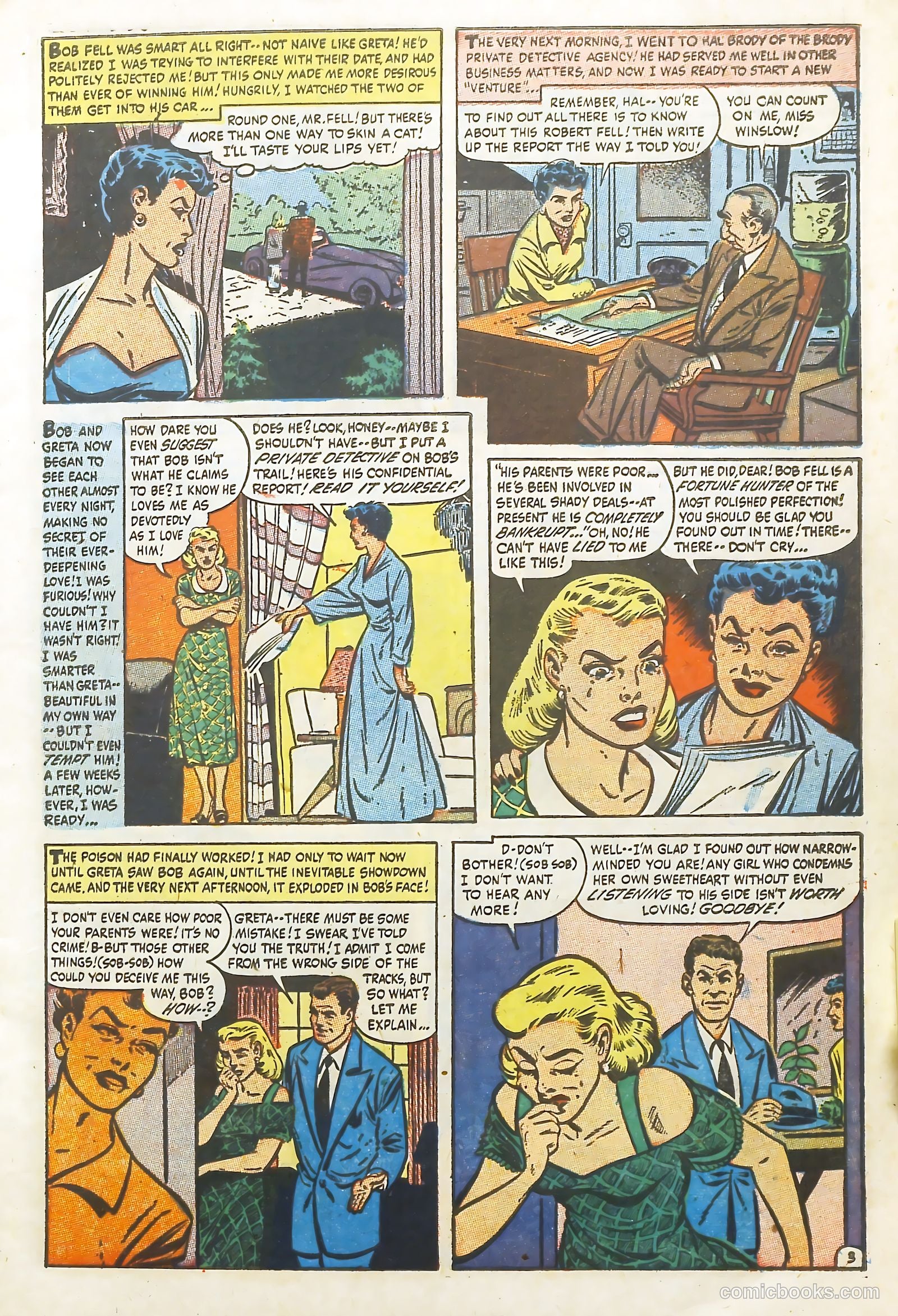 Love Illustrated #19 (1953) — page 7 of 36