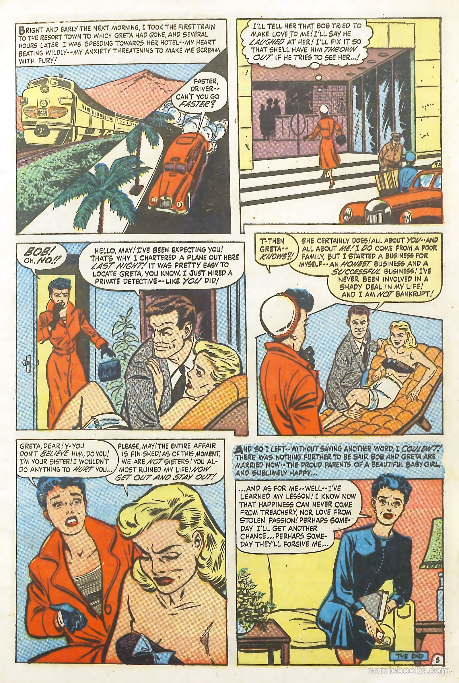 Love Illustrated #19 (1953) — page 9 of 36