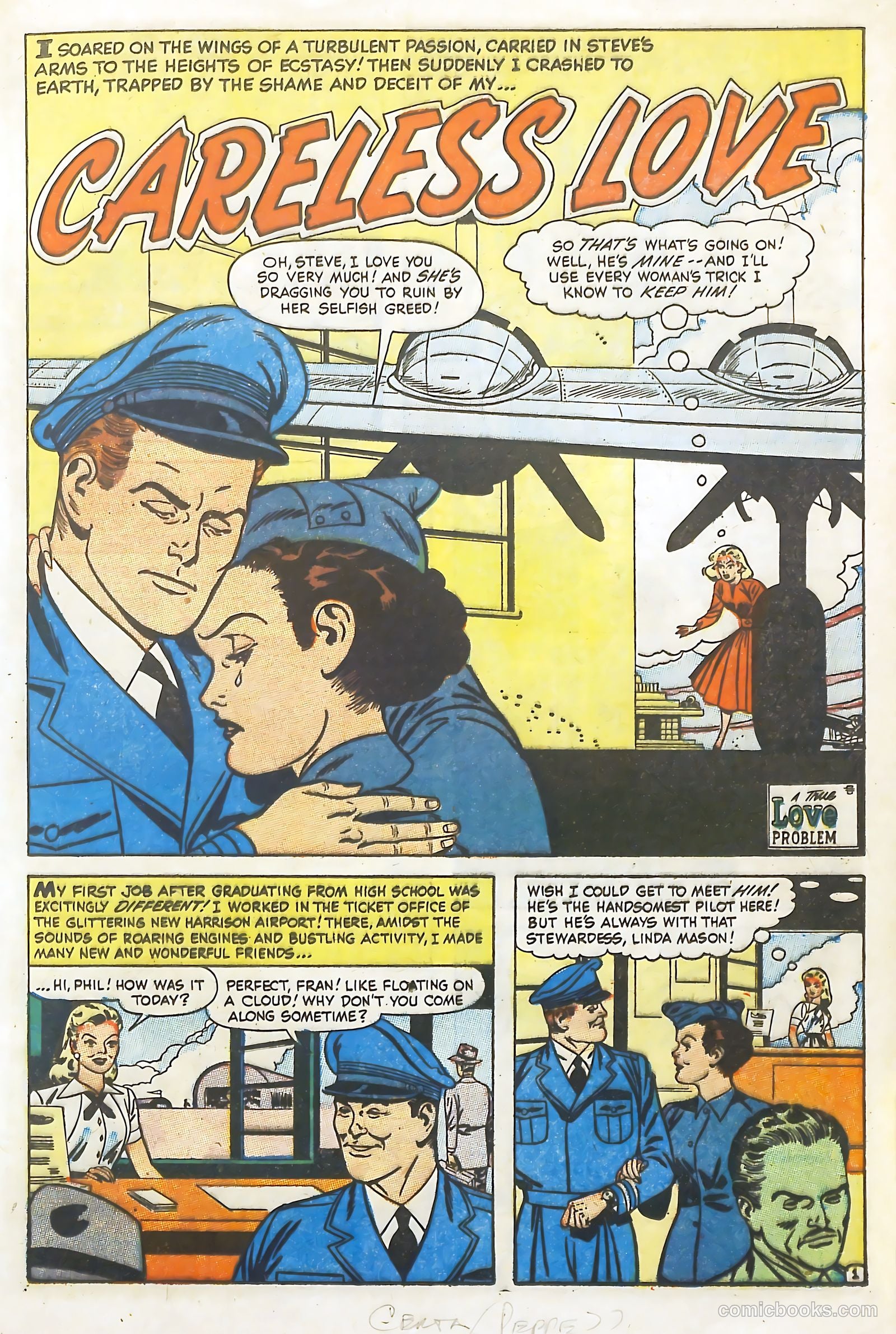 Love Illustrated #19 (1953) — page 21 of 36
