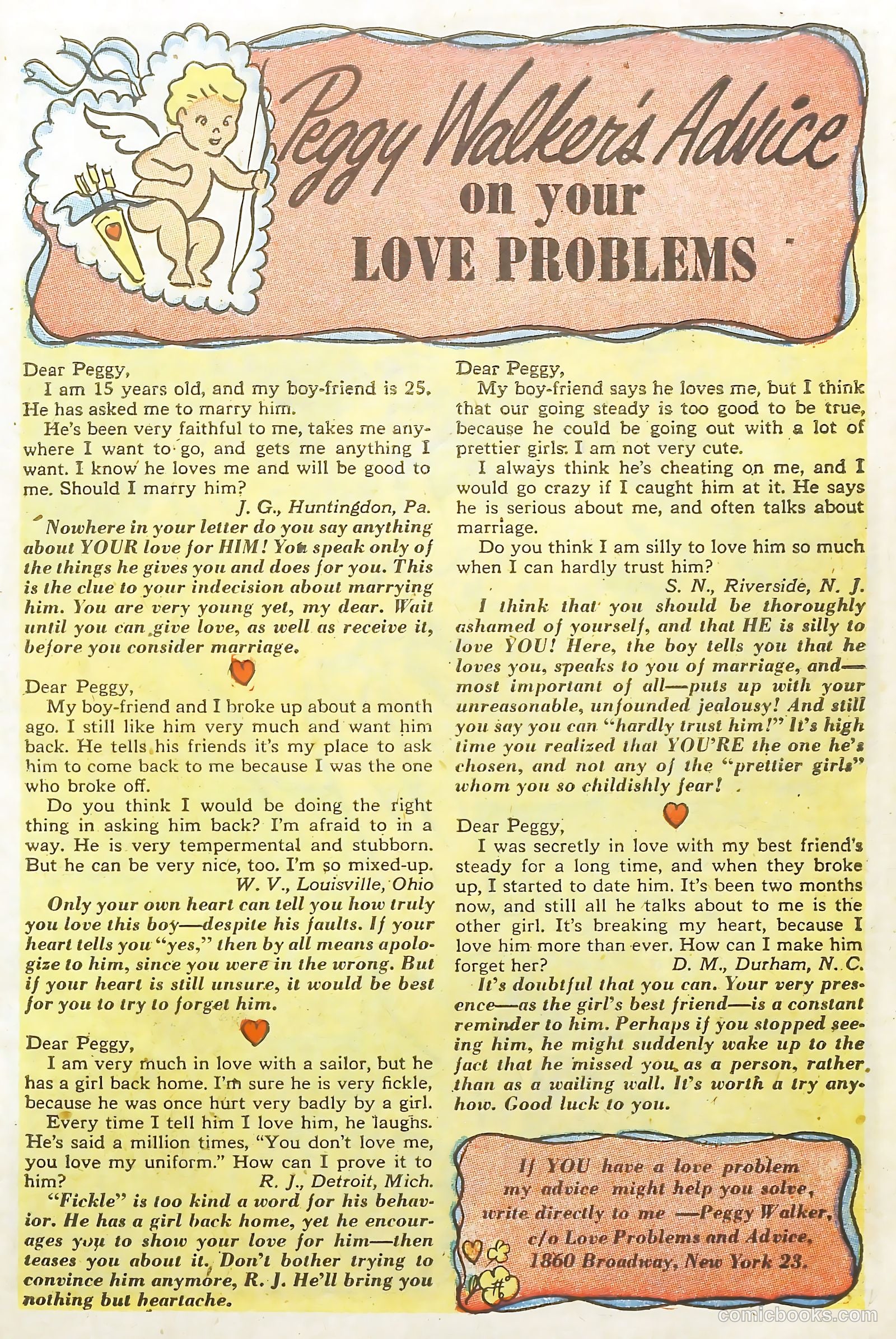 Love Illustrated #19 (1953) — page 27 of 36
