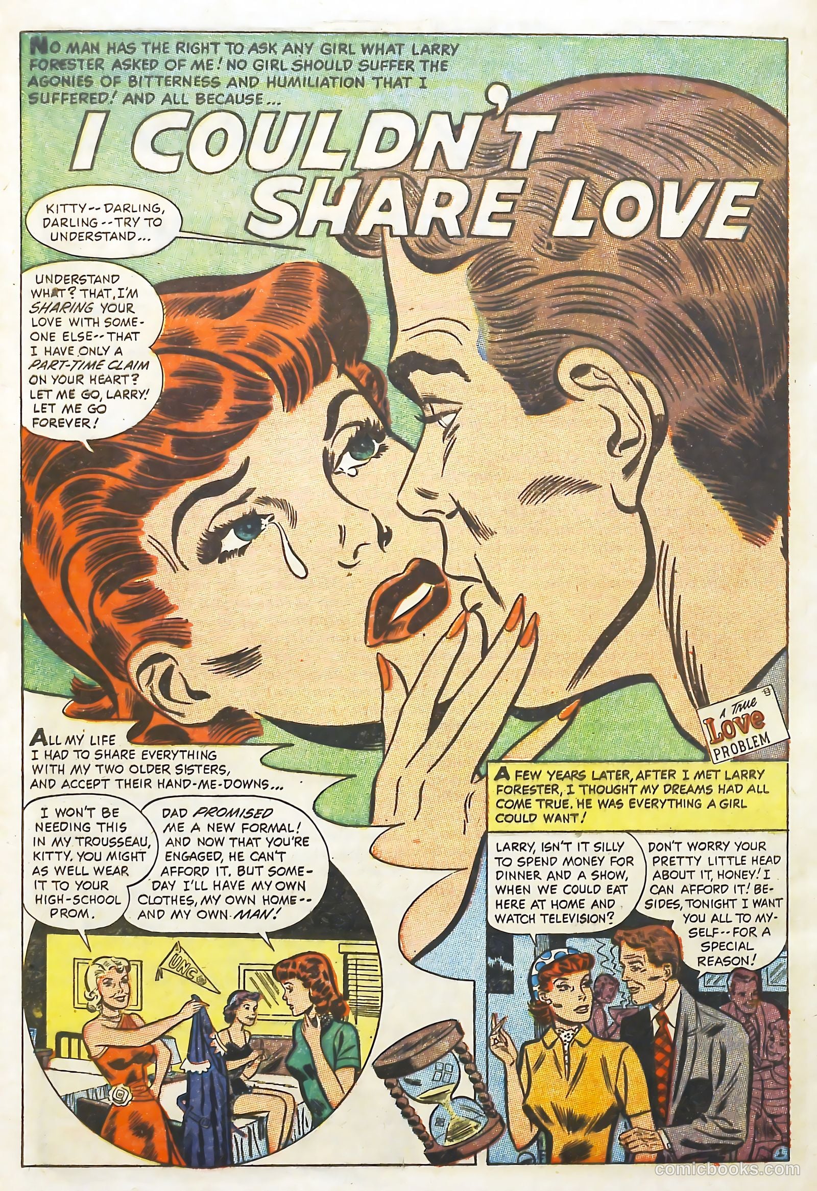Love Illustrated #19 (1953) — page 28 of 36