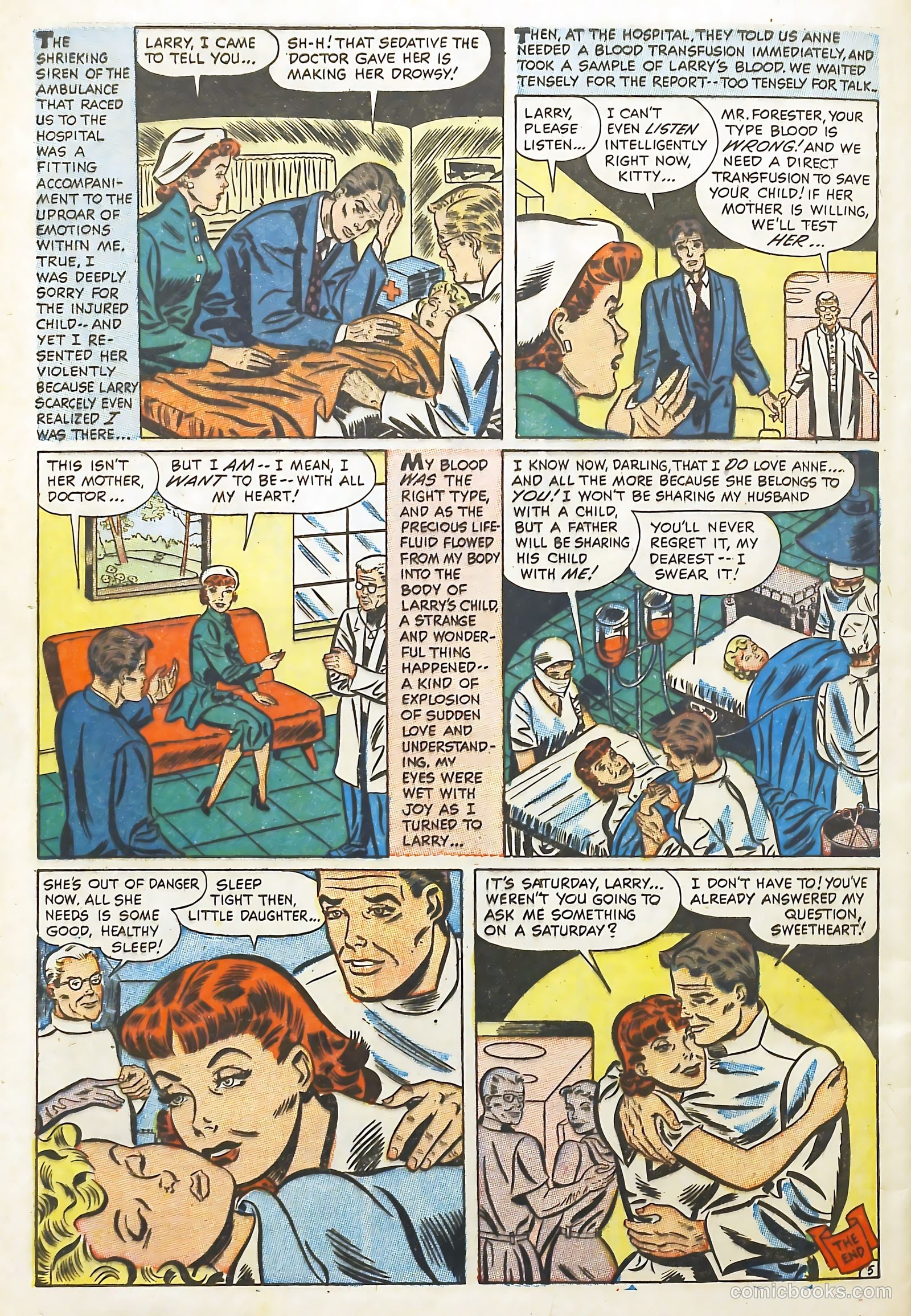 Love Illustrated #19 (1953) — page 32 of 36