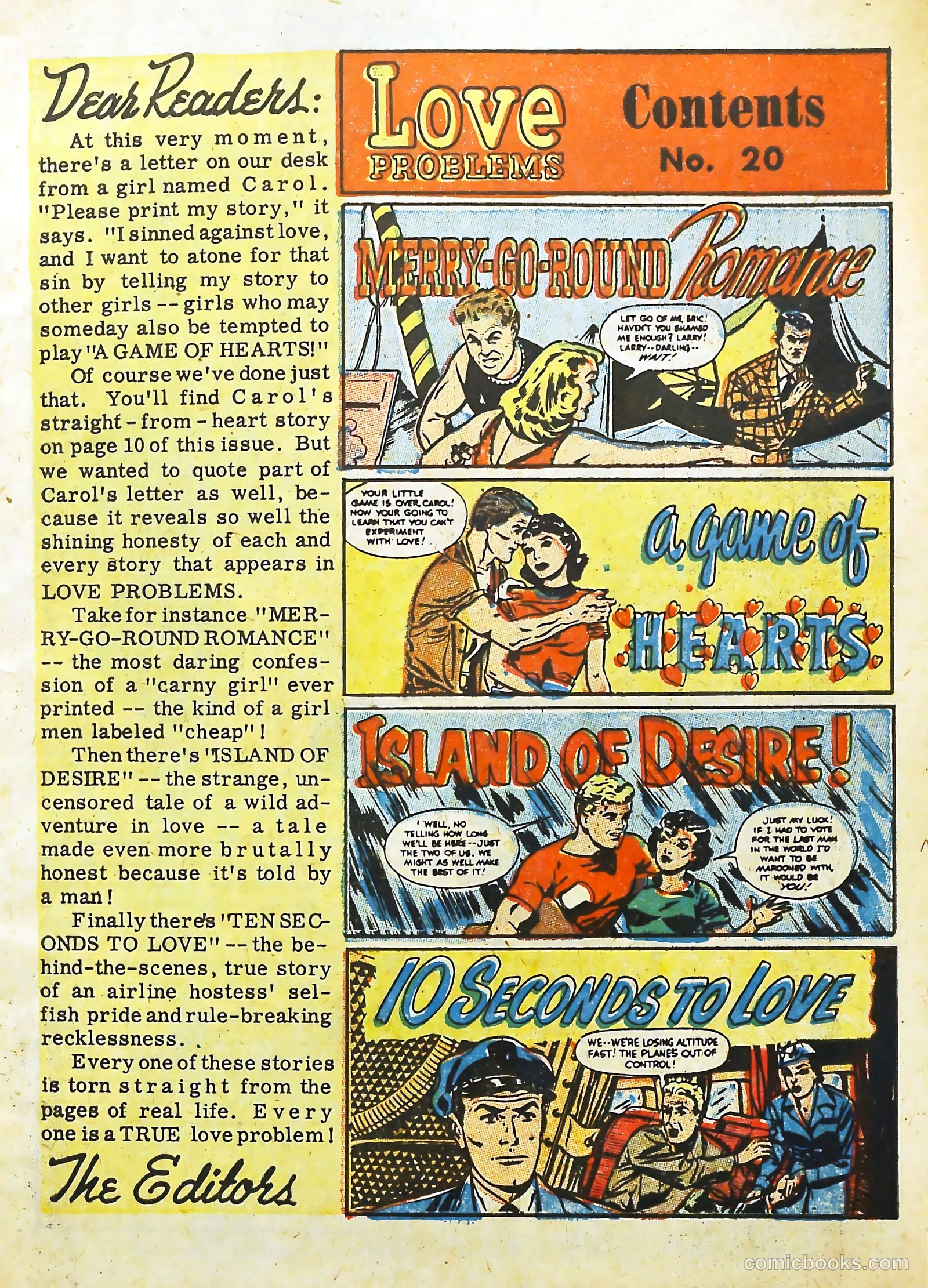 Love Illustrated #20 (1953) — page 3 of 36