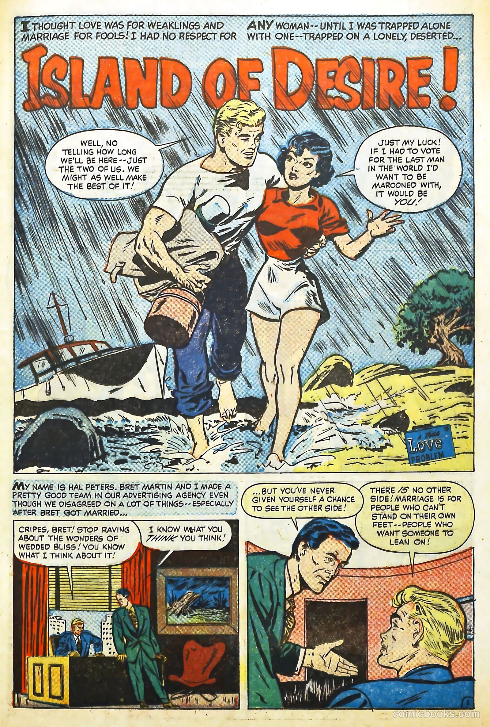 Love Illustrated #20 (1953) — page 21 of 36