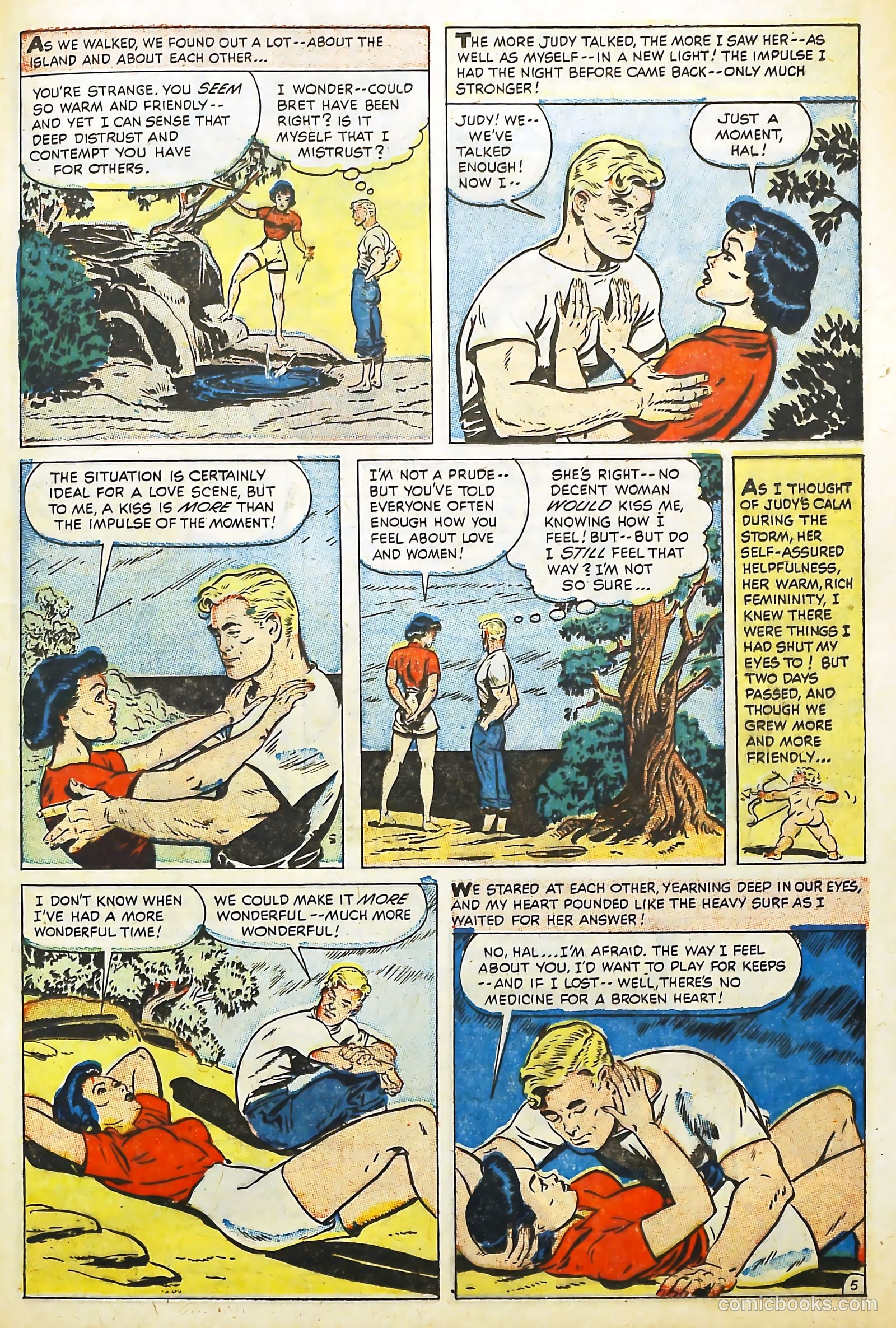 Love Illustrated #20 (1953) — page 25 of 36