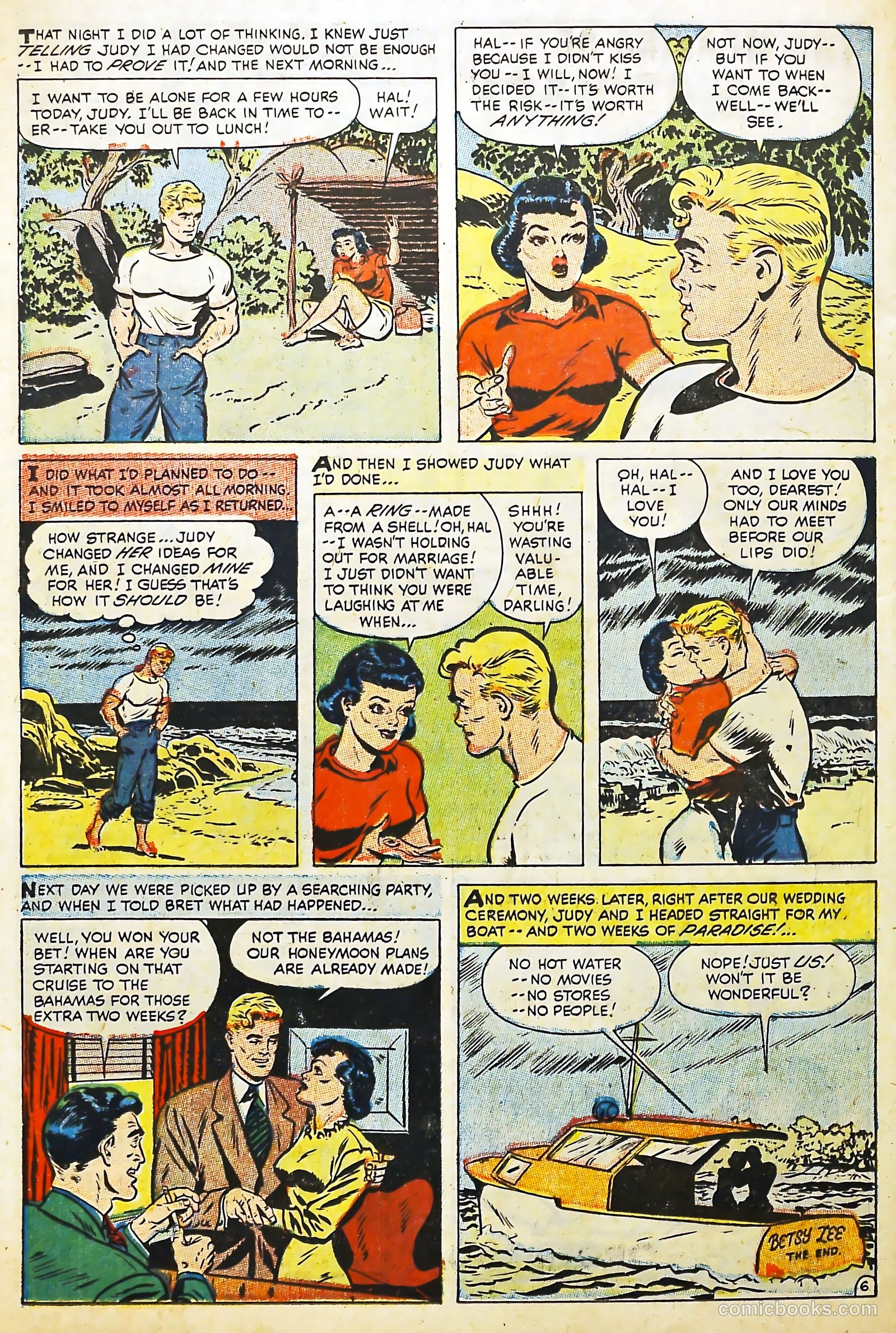 Love Illustrated #20 (1953) — page 26 of 36