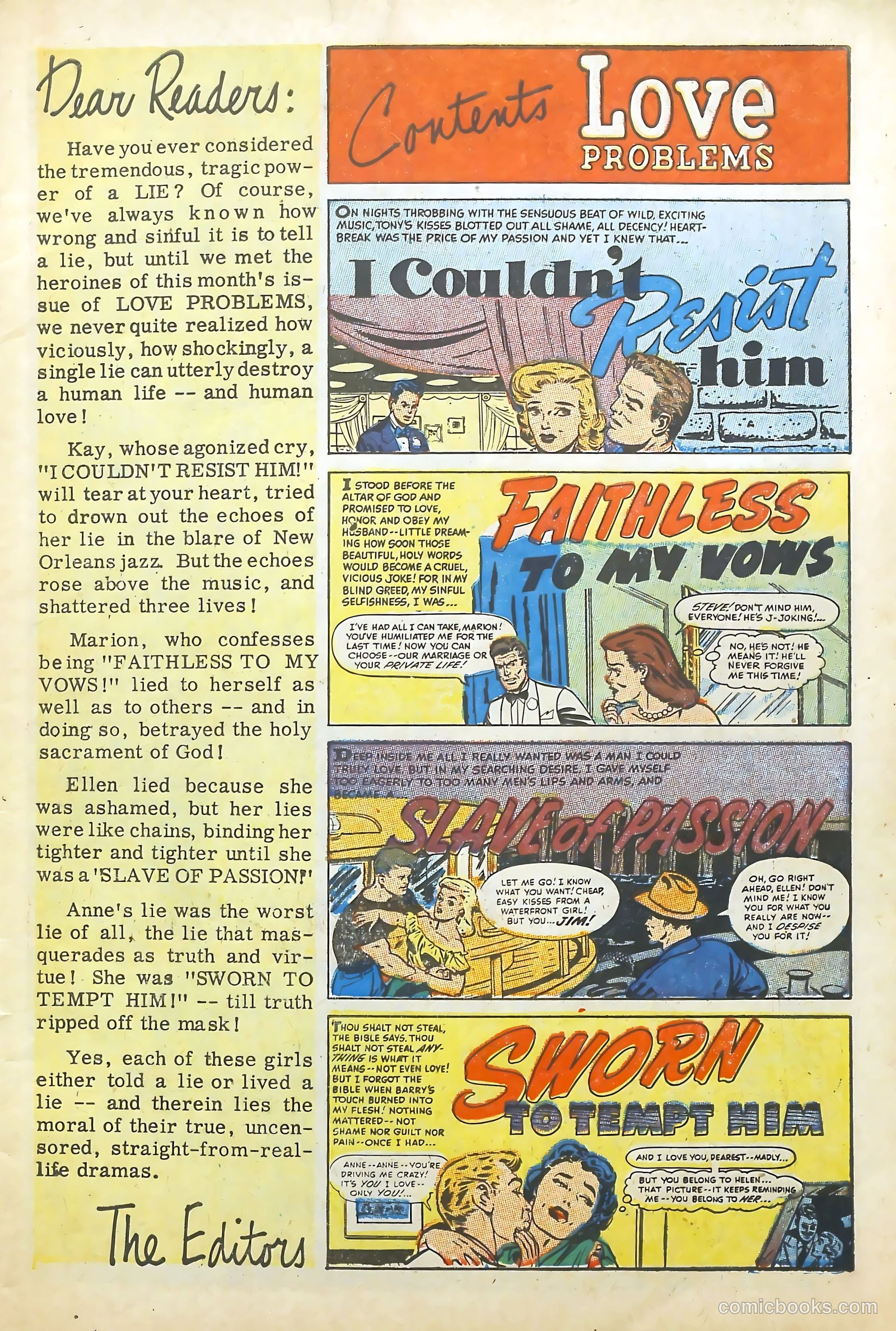 Love Illustrated #21 (1953) — page 3 of 36
