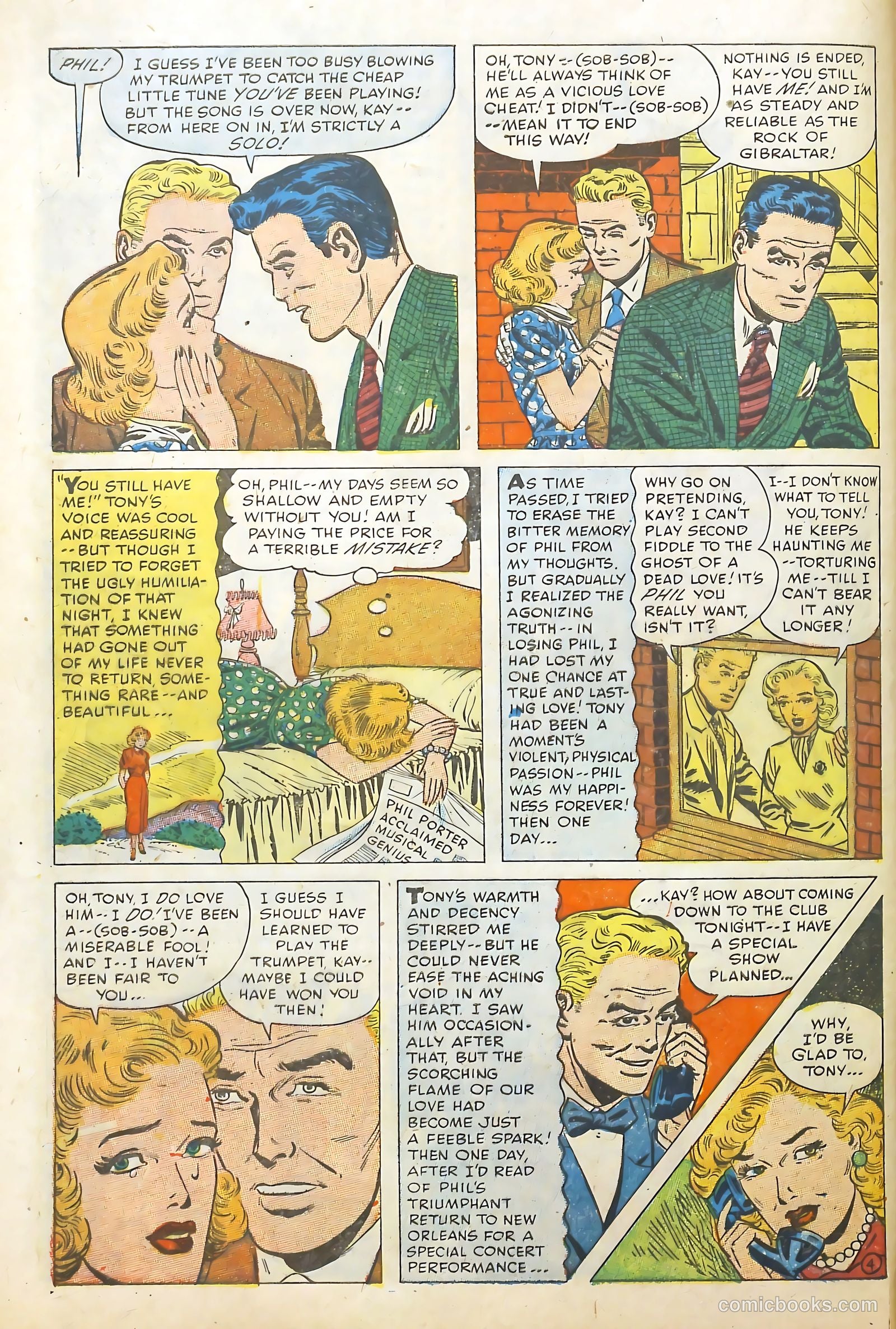 Love Illustrated #21 (1953) — page 8 of 36