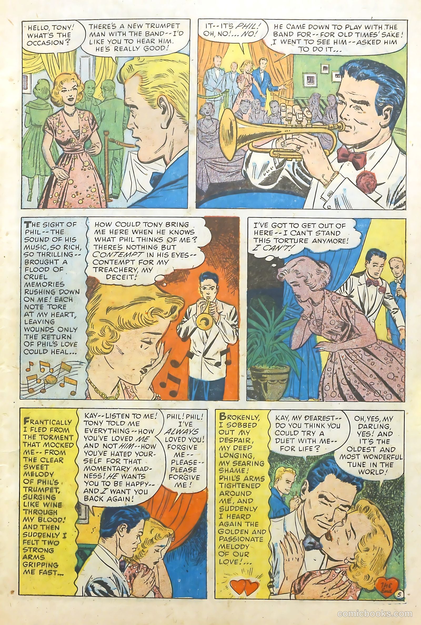 Love Illustrated #21 (1953) — page 9 of 36