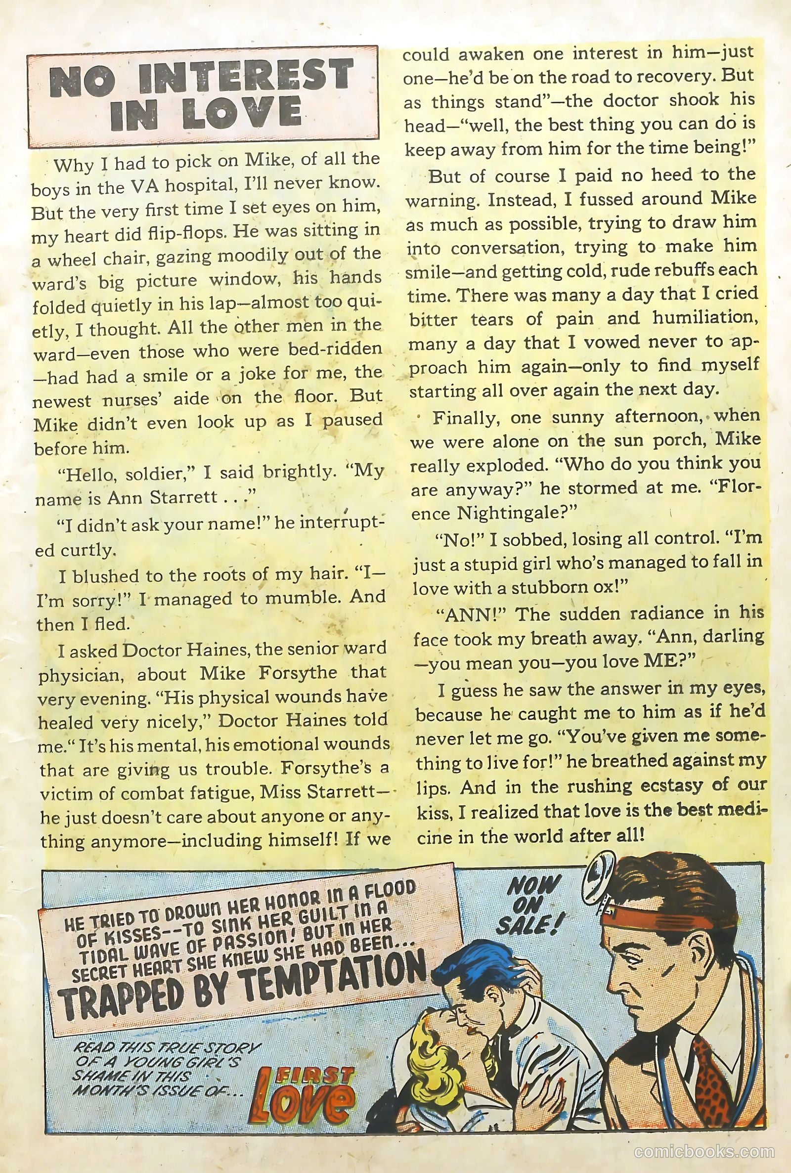 Love Illustrated #21 (1953) — page 11 of 36