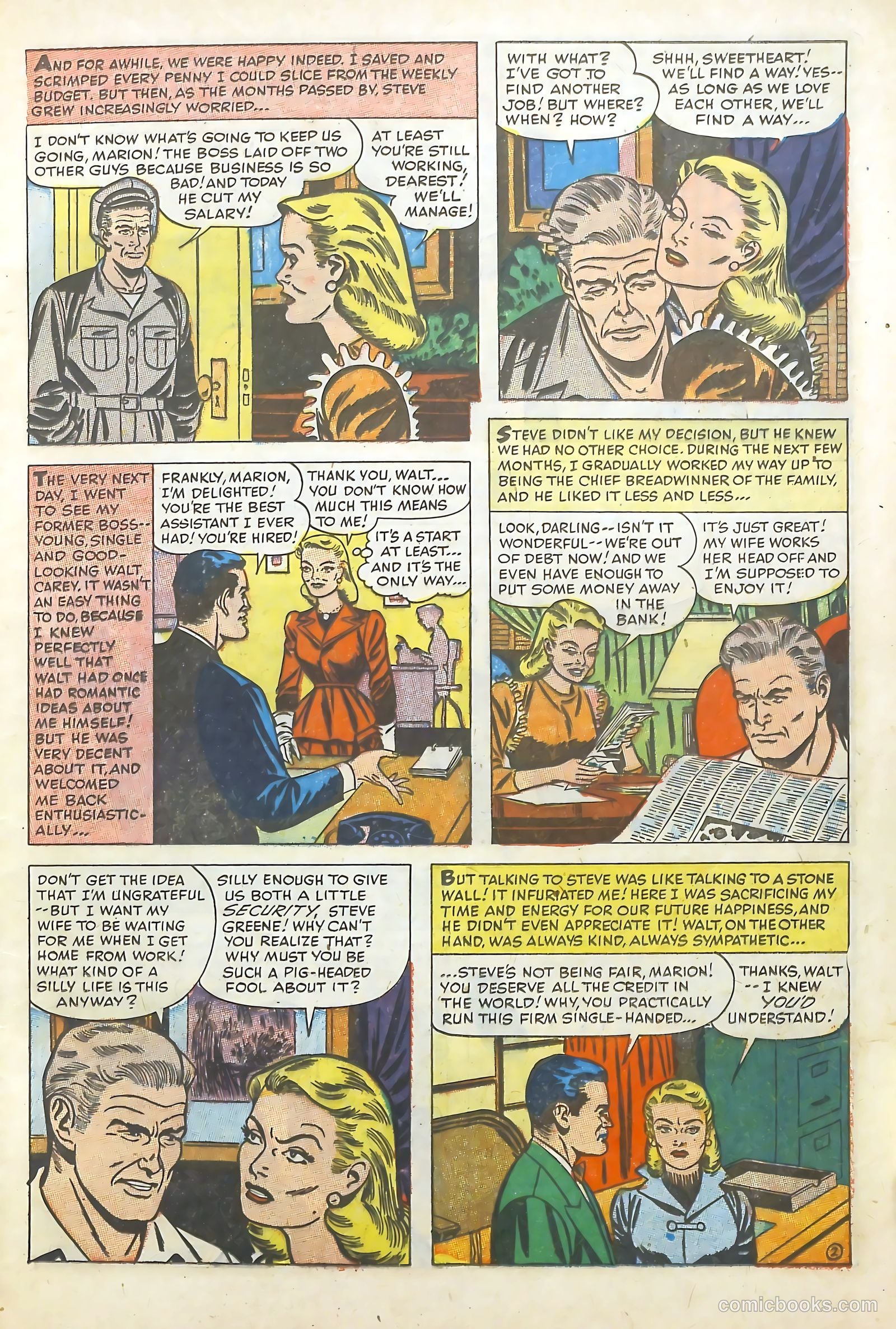 Love Illustrated #21 (1953) — page 13 of 36