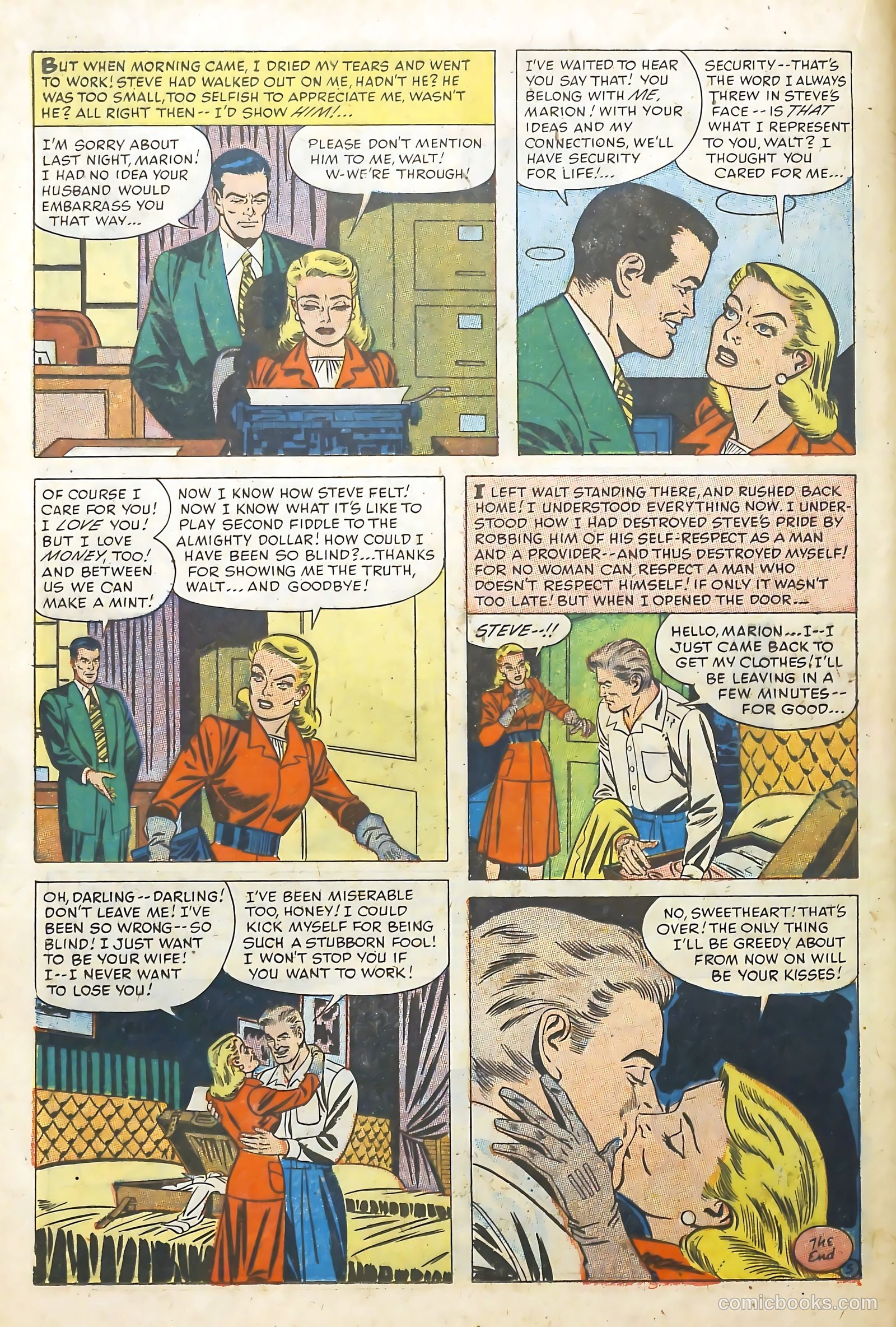 Love Illustrated #21 (1953) — page 16 of 36