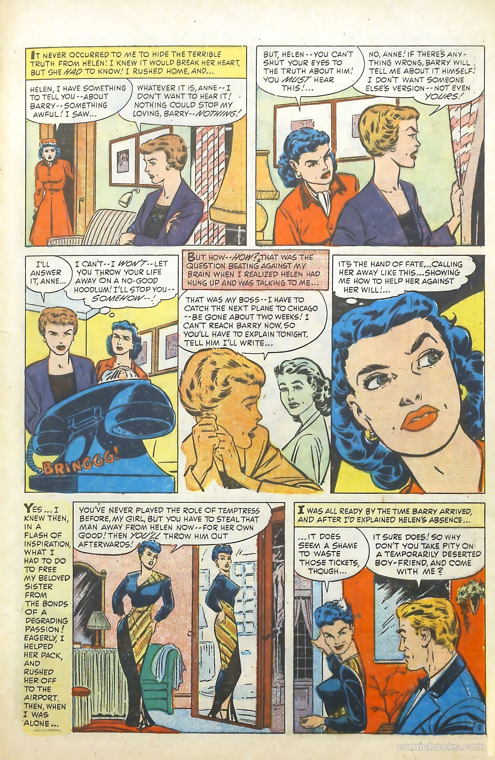 Love Illustrated #21 (1953) — page 29 of 36