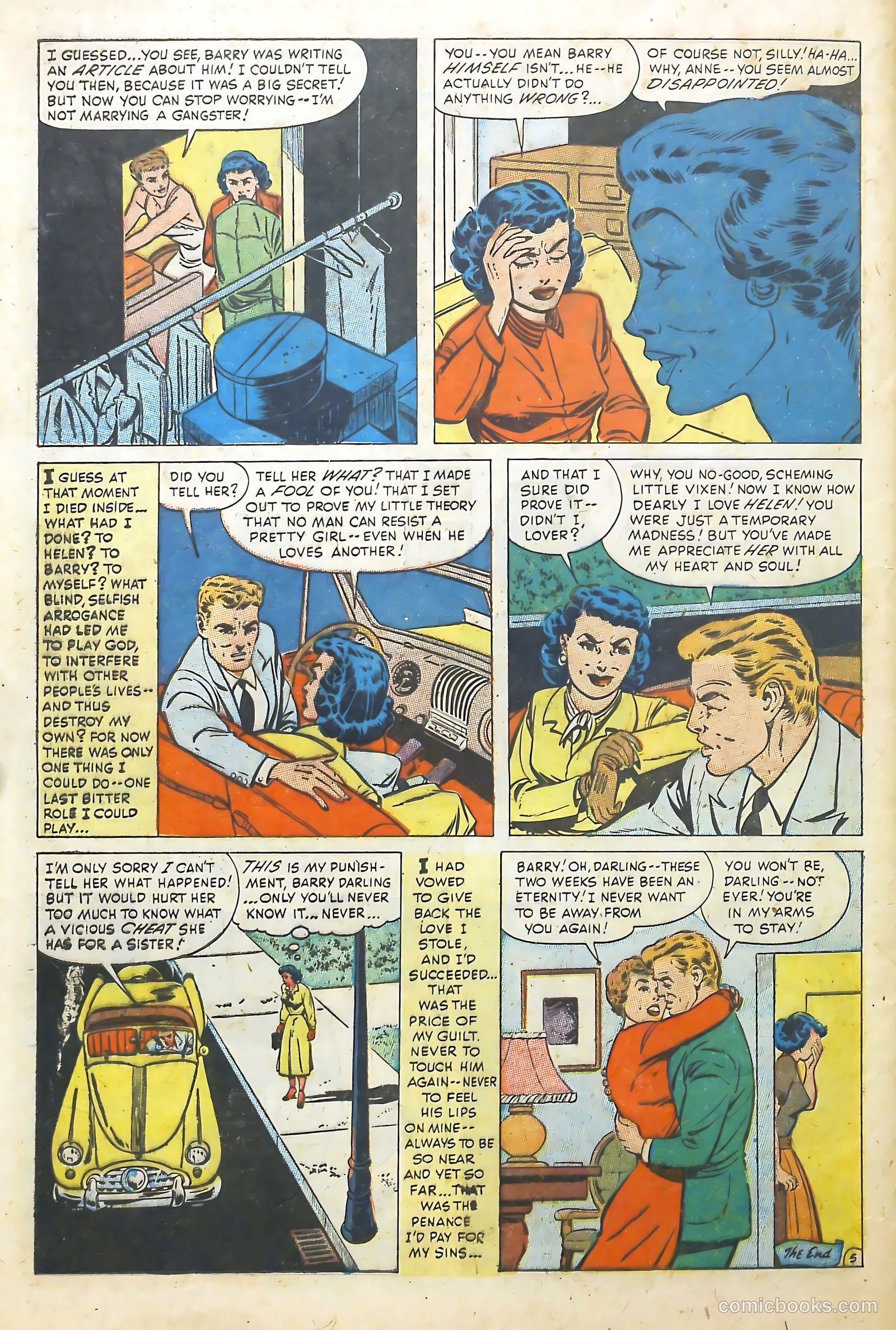 Love Illustrated #21 (1953) — page 32 of 36