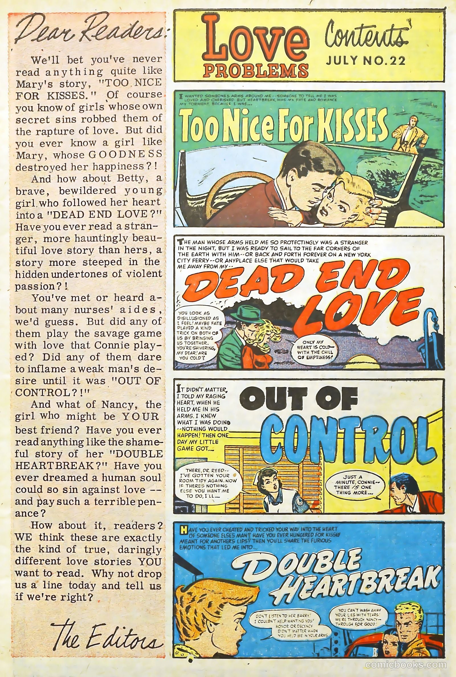 Love Illustrated #22 (1953) — page 3 of 36